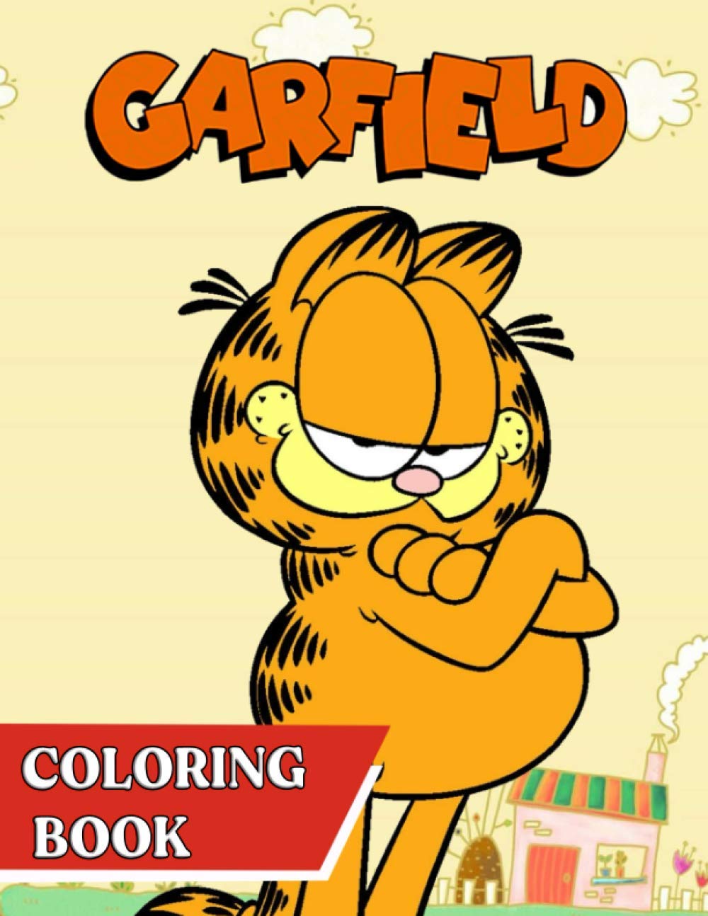 Garfield Coloring Book 50+ Coloring Pages. An Interesting Coloring