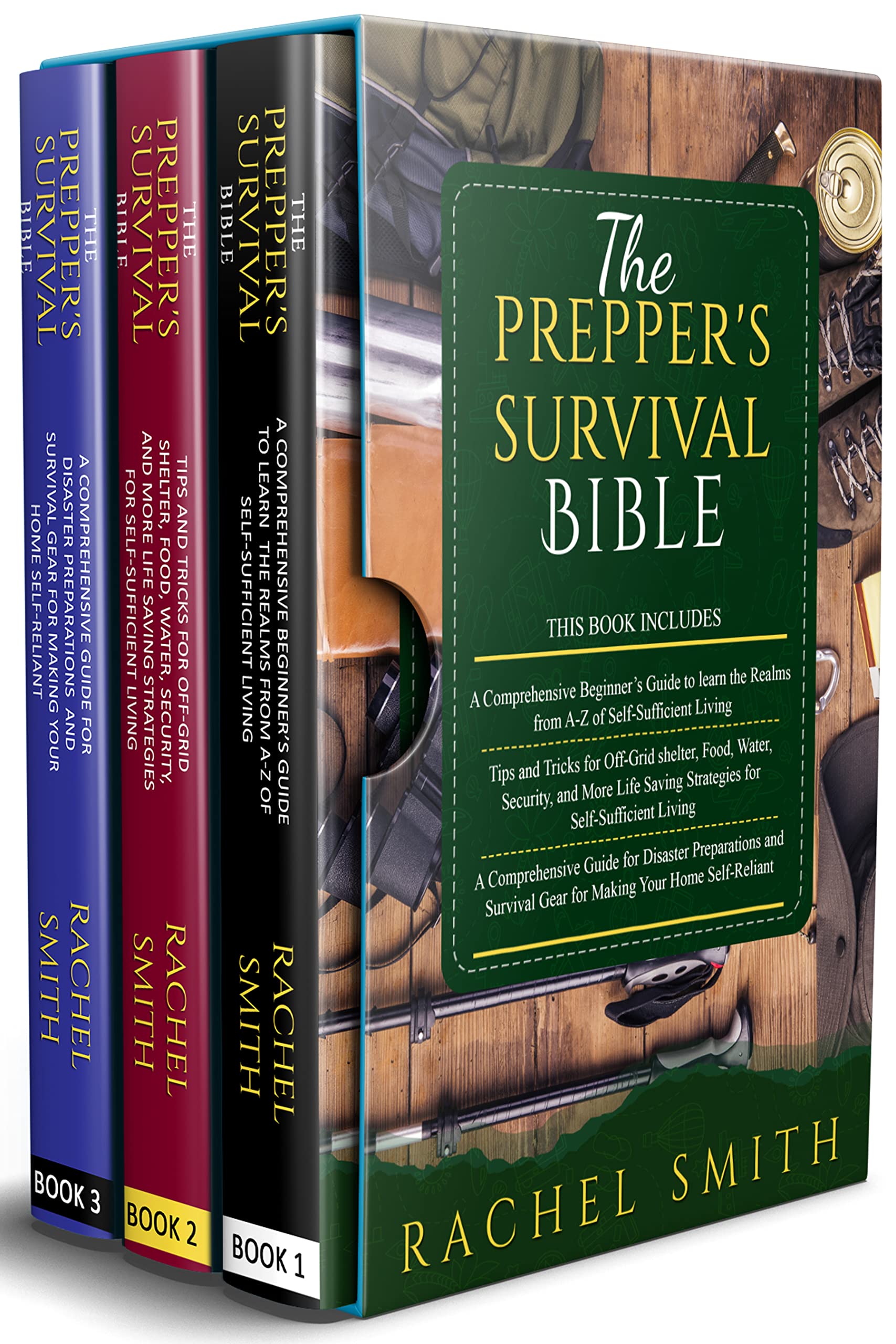 The Prepper's Survival Bible: 3 in 1- Comprehensive Beginner’s Guide+ ...