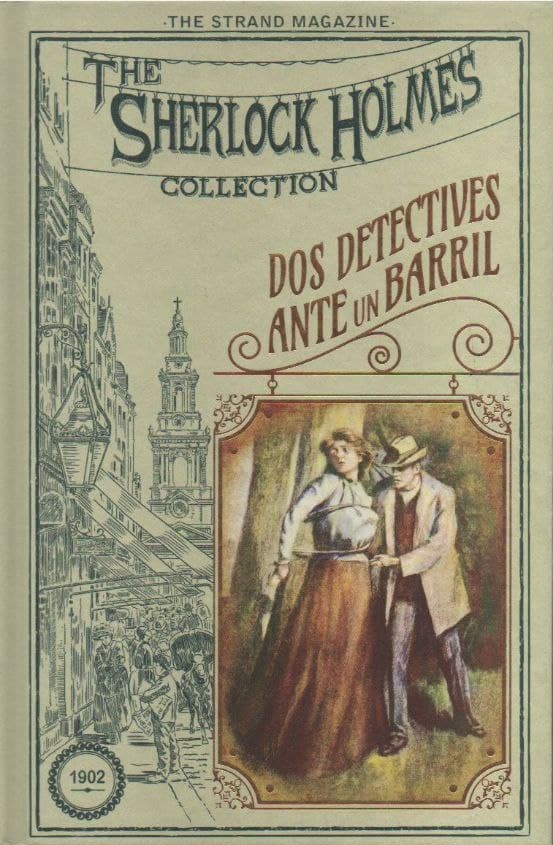 Dos detectives ante un barril