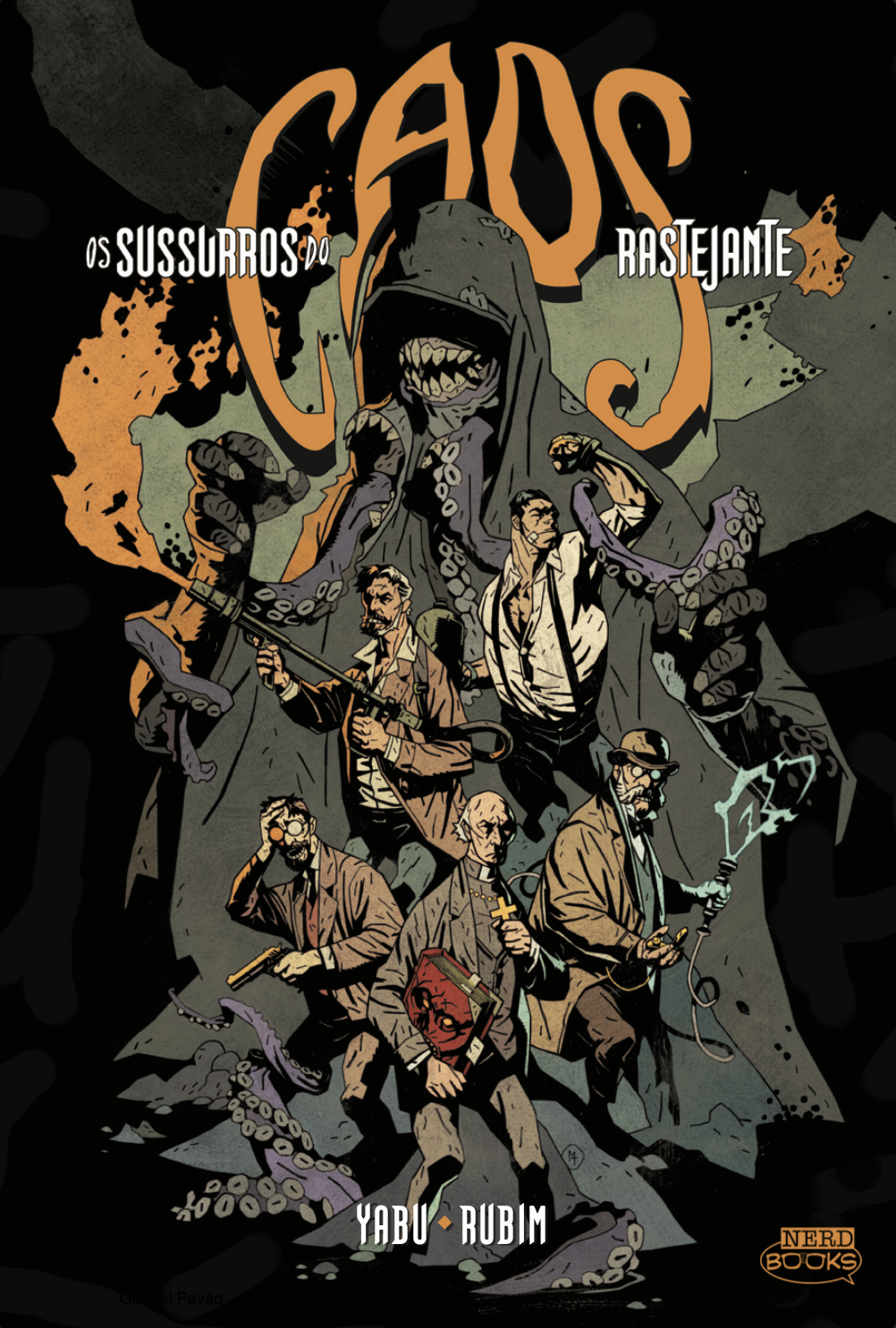Os Sussurros do Caos Rastejante book cover