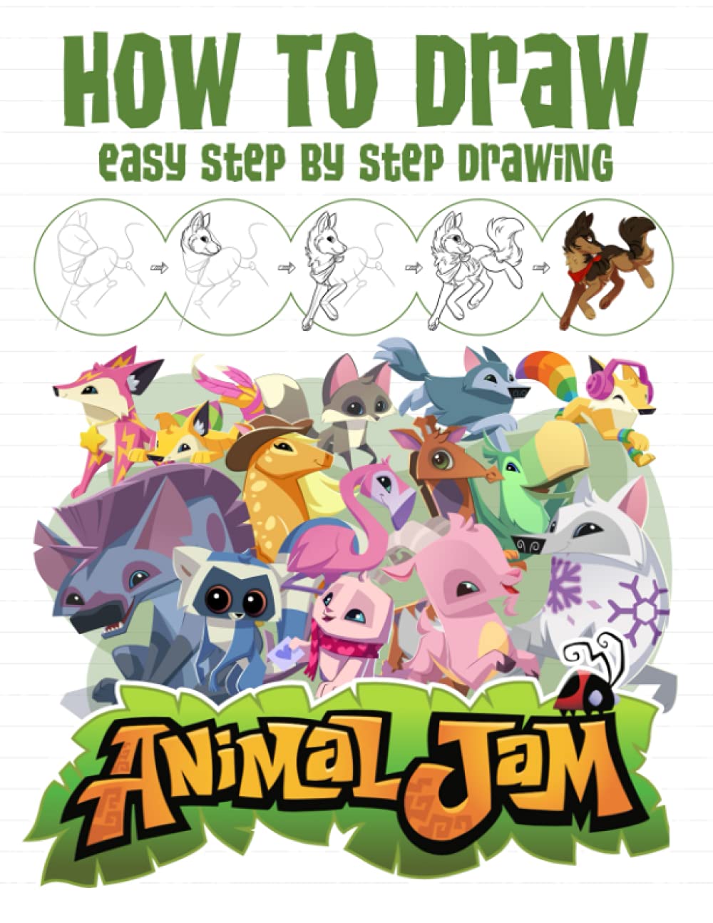 How to Draw Animal Jam Drawing Techniques For Beginner With Animal Jam