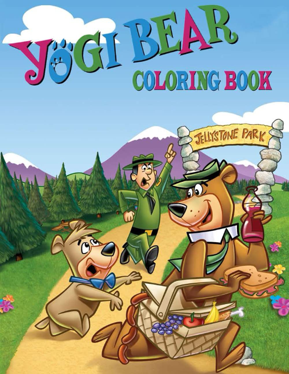 Yogi Bear Coloring Book: Yogi Bear Coloring Book for Kids by Tad Craggs ...