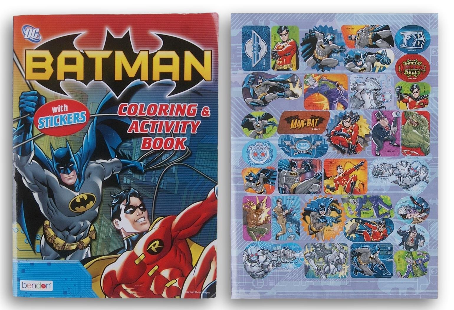 Bendon Publishing International Batman Jumbo 224 Page Coloring and