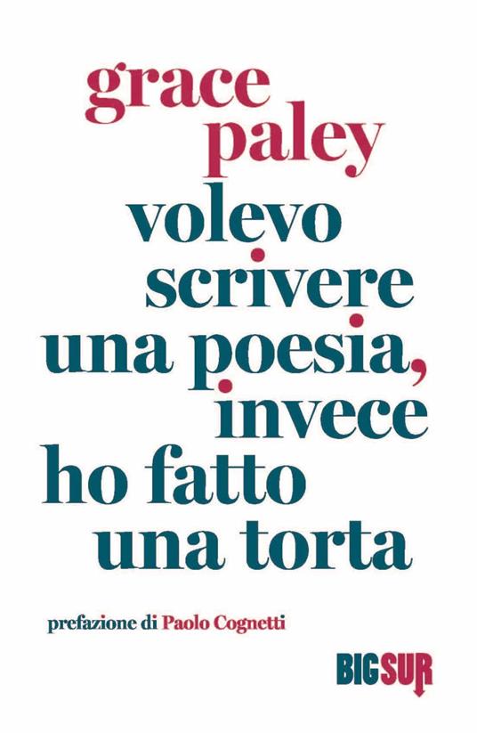 Volevo scrivere una poesia, invece ho fatto una torta book cover