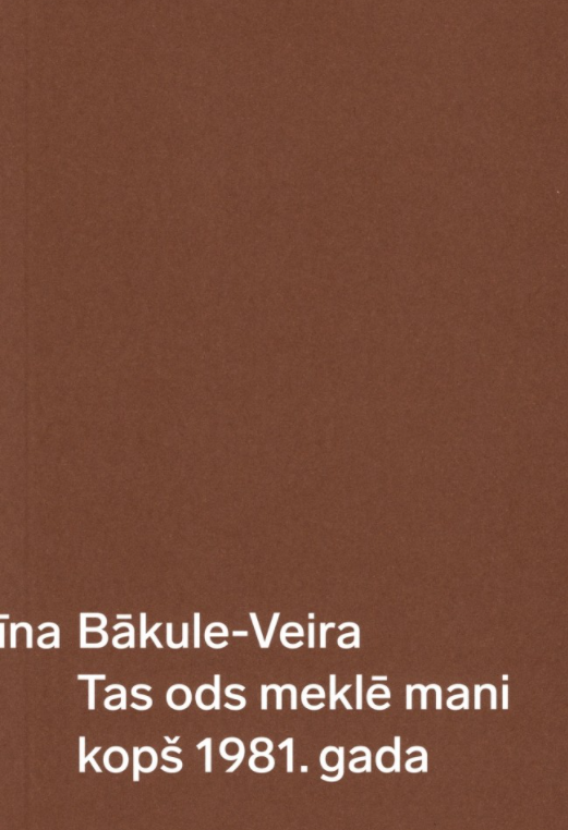 Tas ods mani meklē kopš 1981. gada book cover