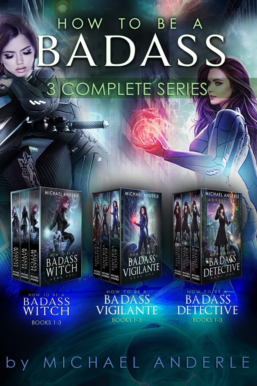 How to Be A Badass - 3 Complete Series book cover