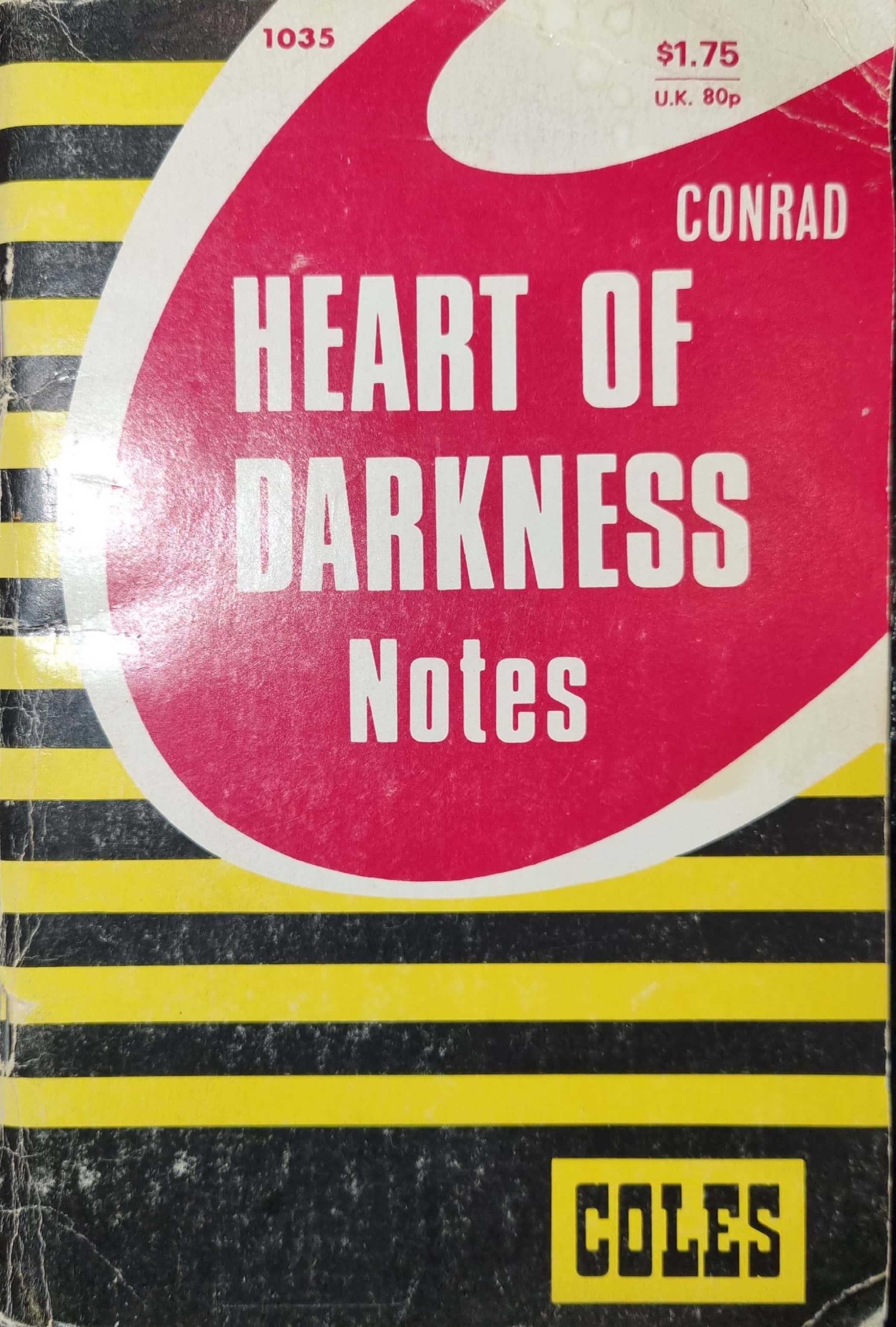Coles Notes Heart of Darkness book cover