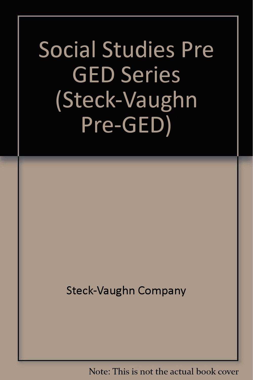 Steck Vaughn Pre Ged
