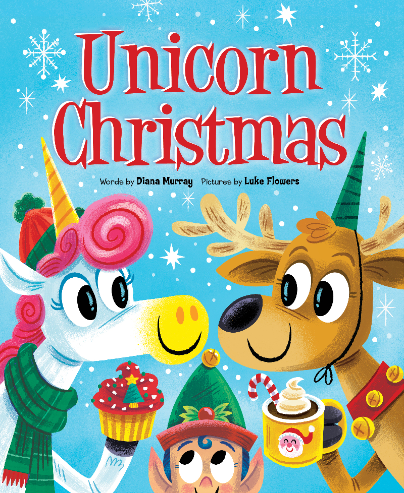 Unicorn Christmas book cover