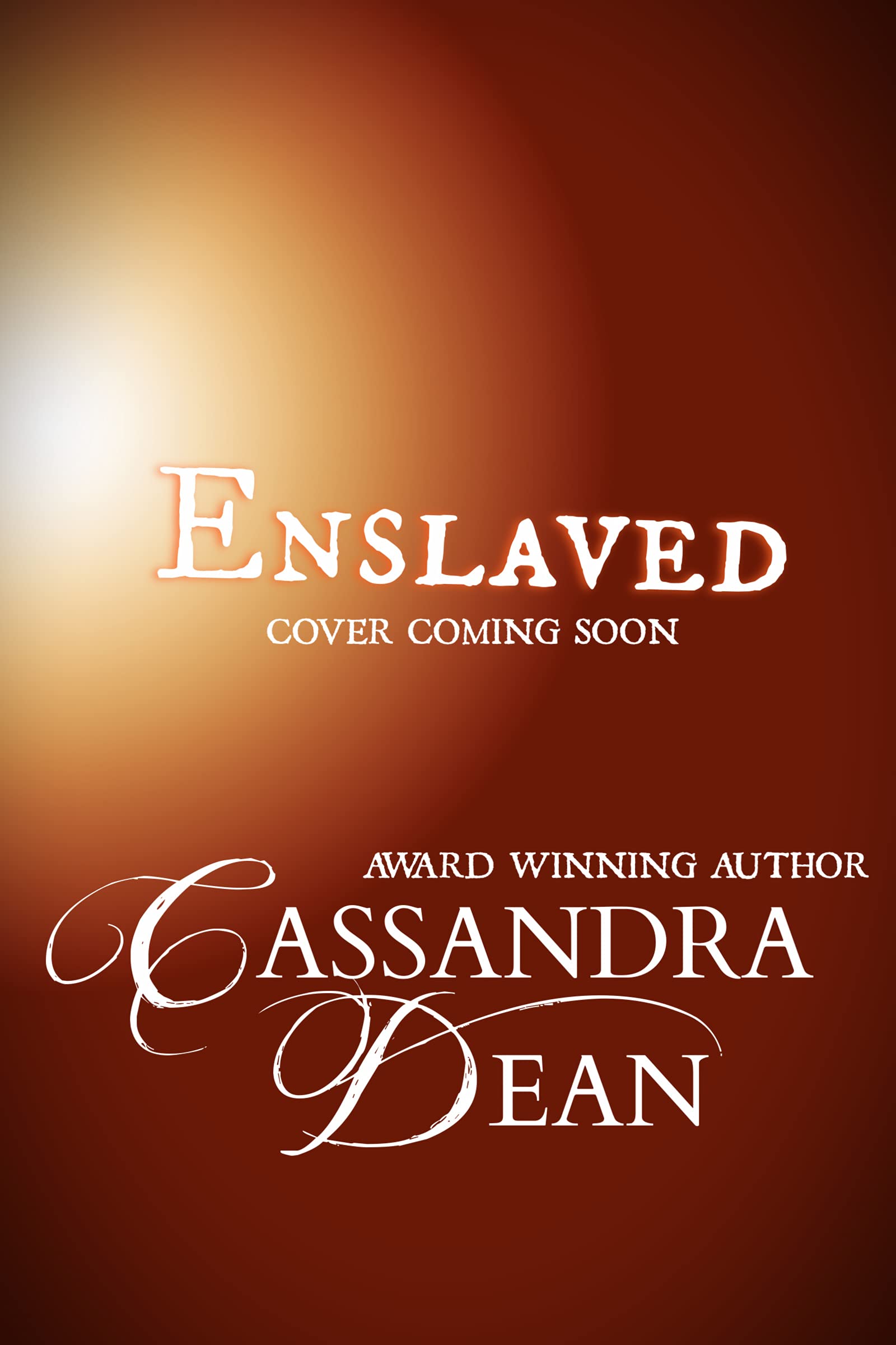 Enslaved book cover