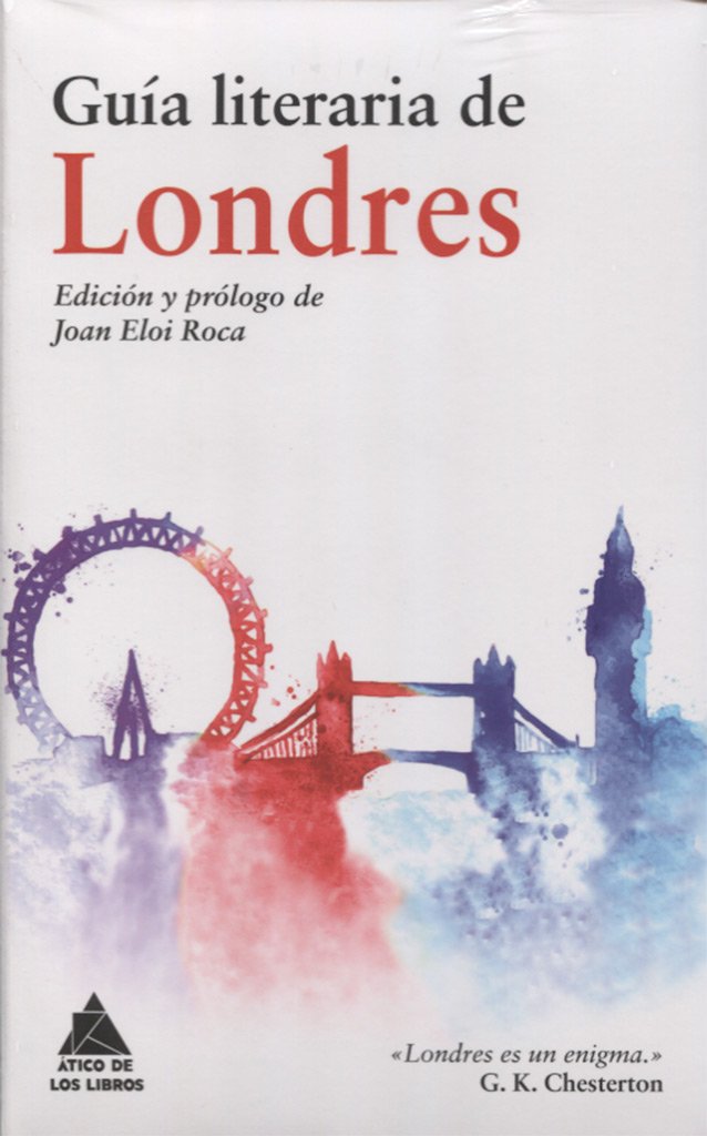 Guía literaria de Londres book cover