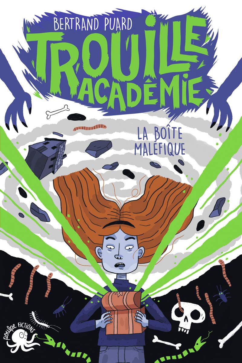 Trouille Académie - La boîte maléfique - Lecture roman jeunesse horreur - Dès 9 ans book cover