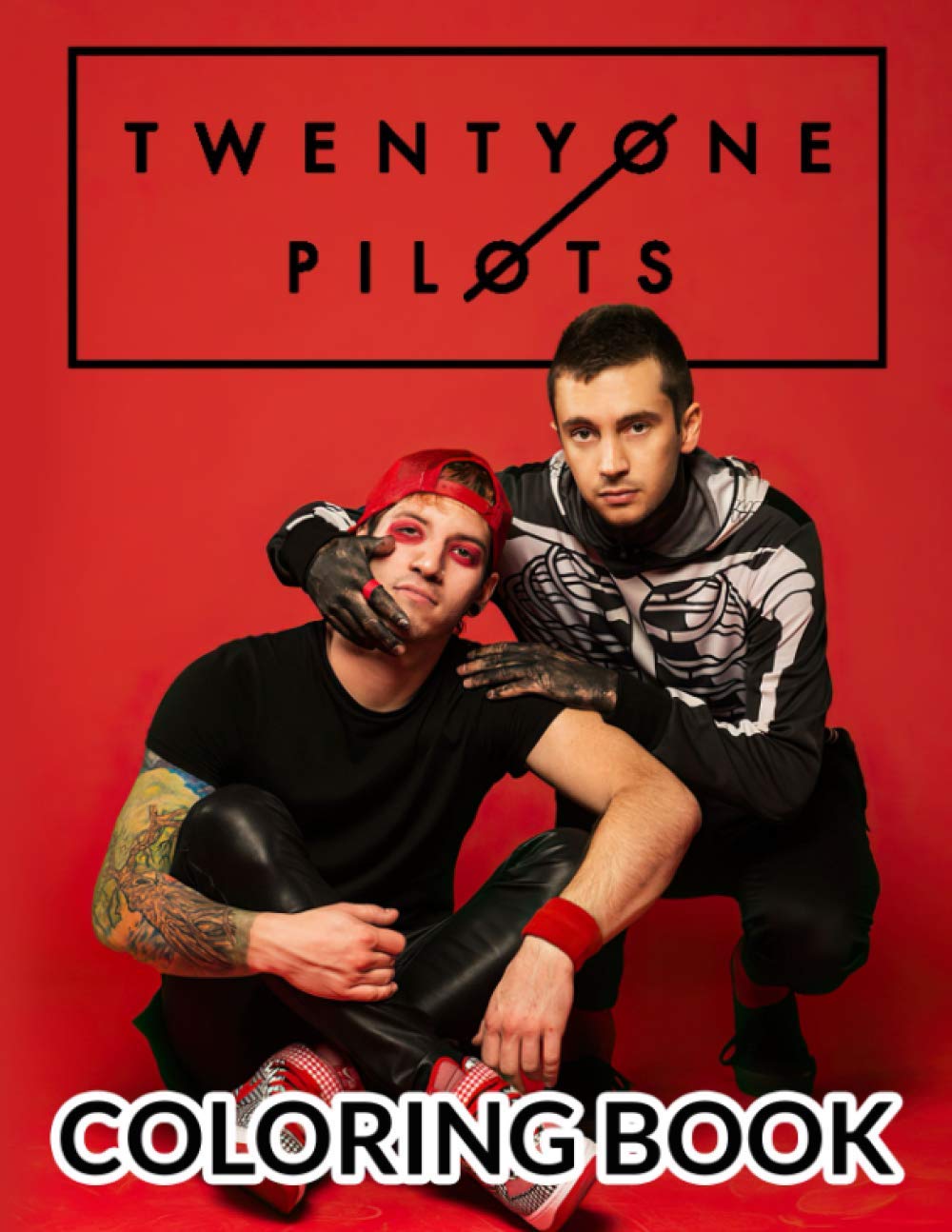 Twenty One Pilots Coloring Book: Impressive Present For Twenty One ...