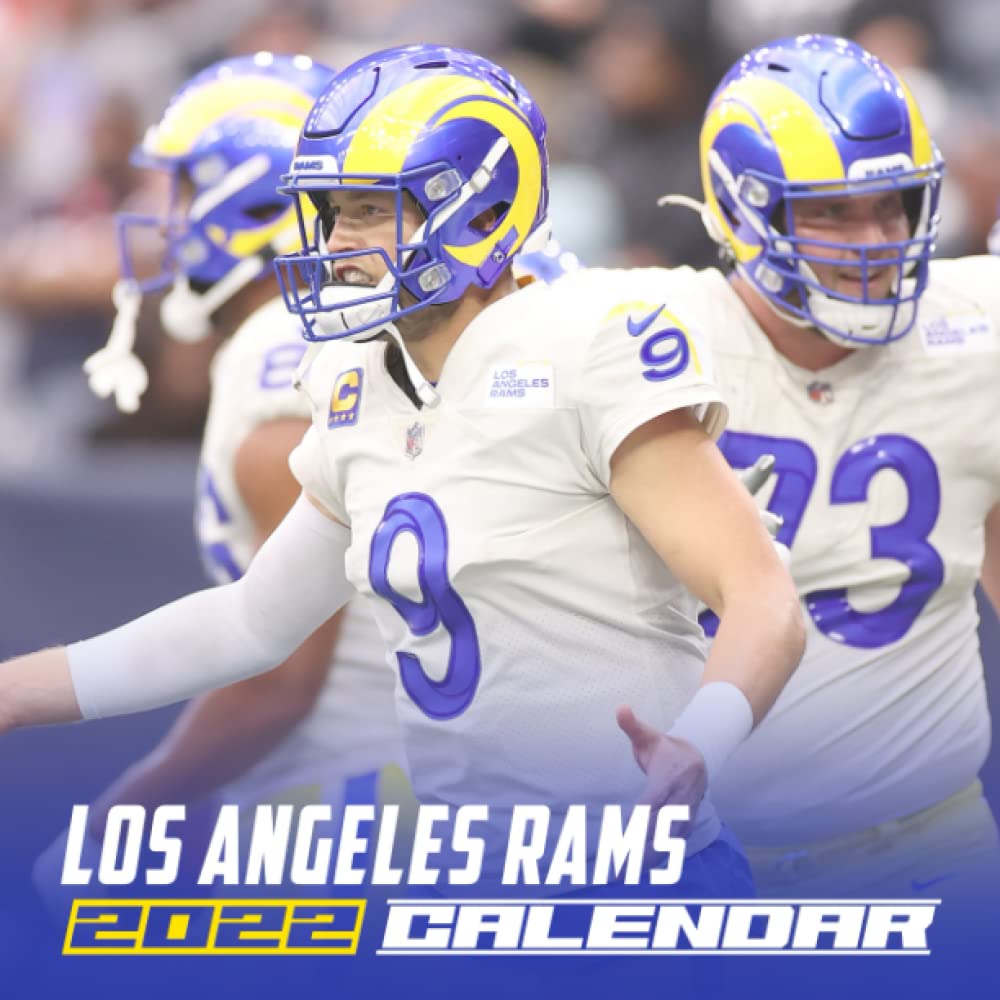 Los Angeles Rams Calendar 2022 January 2022 December 2022 OFFICIAL