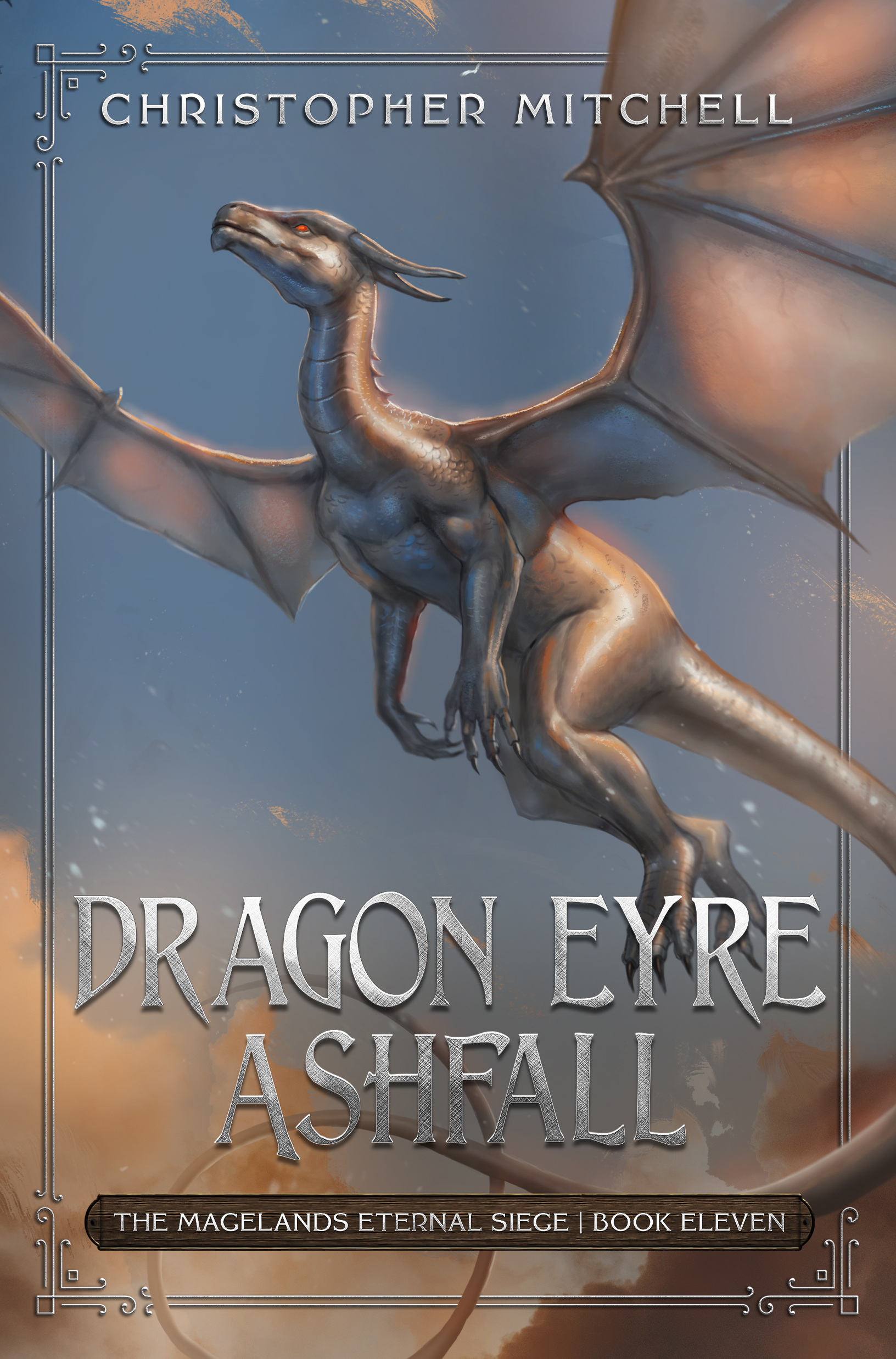 Dragon Eyre Ashfall book cover