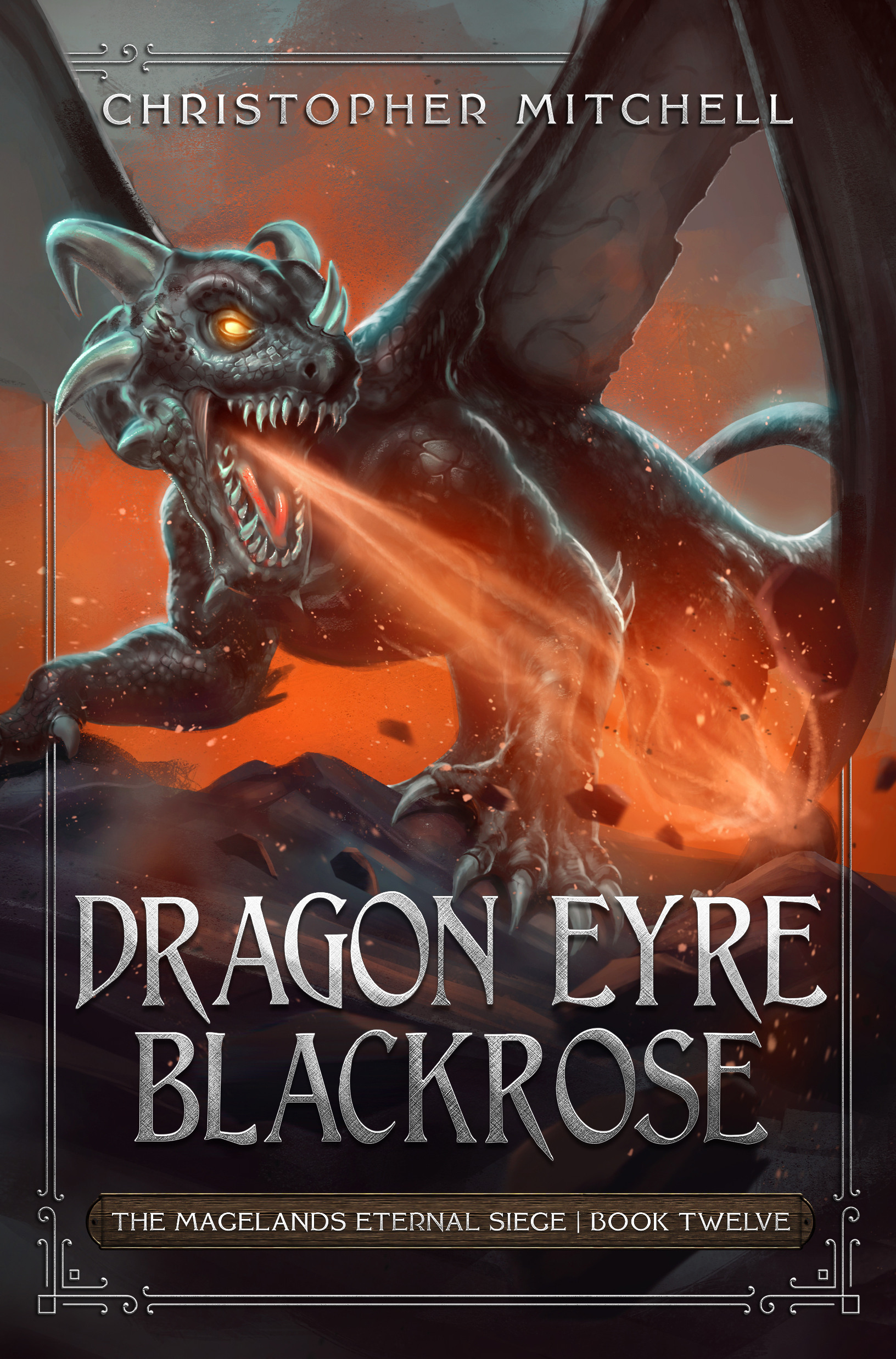 Dragon Eyre Blackrose book cover