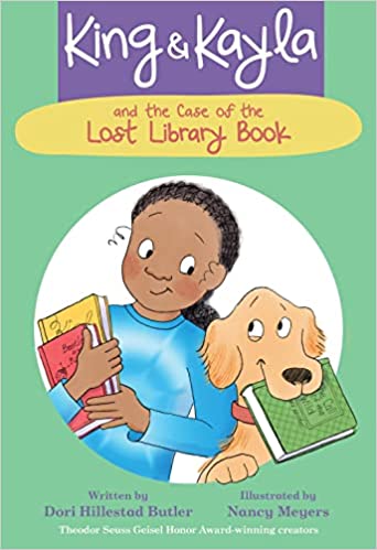 King & Kayla and the Case of the Lost Library Book book cover