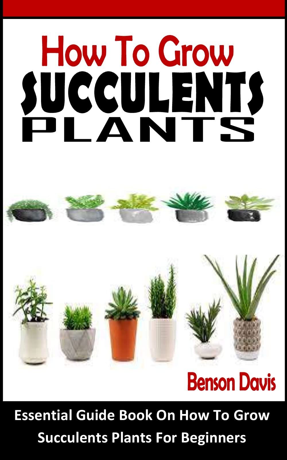 HOW TO GROW SUCCULENTS PLANTS Essential Guide Book On How To Grow