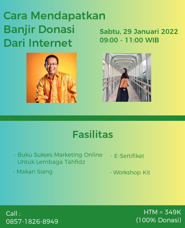 SEMINAR EKSKLUSIF, Call 085718268949, Buku Cara Mendapatkan Donatur