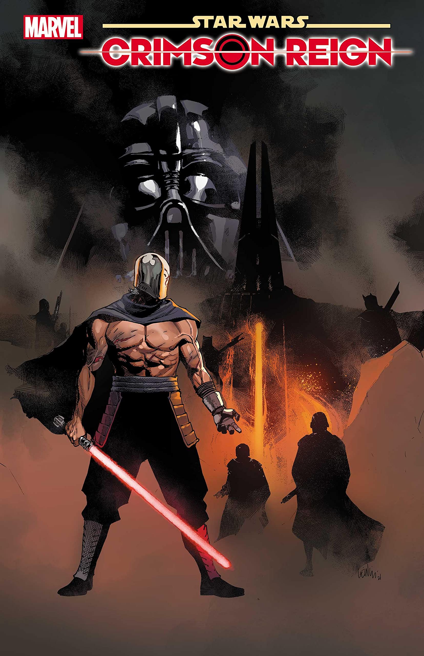 Star Wars: Crimson Reign book cover 3