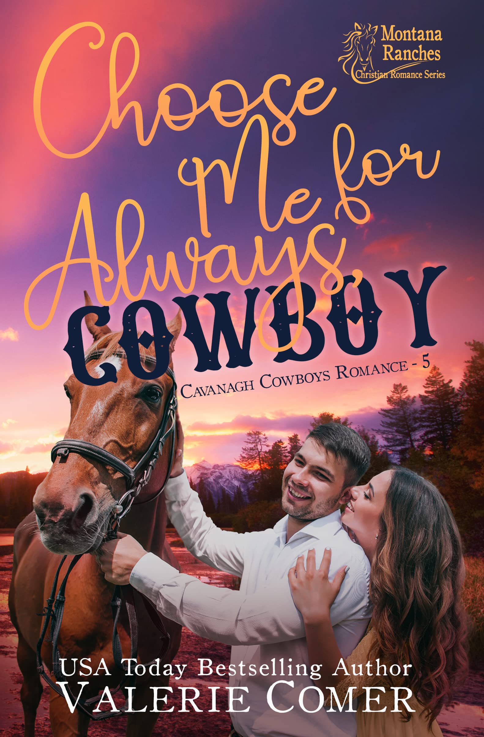 Choose Me for Always, Cowboy book cover