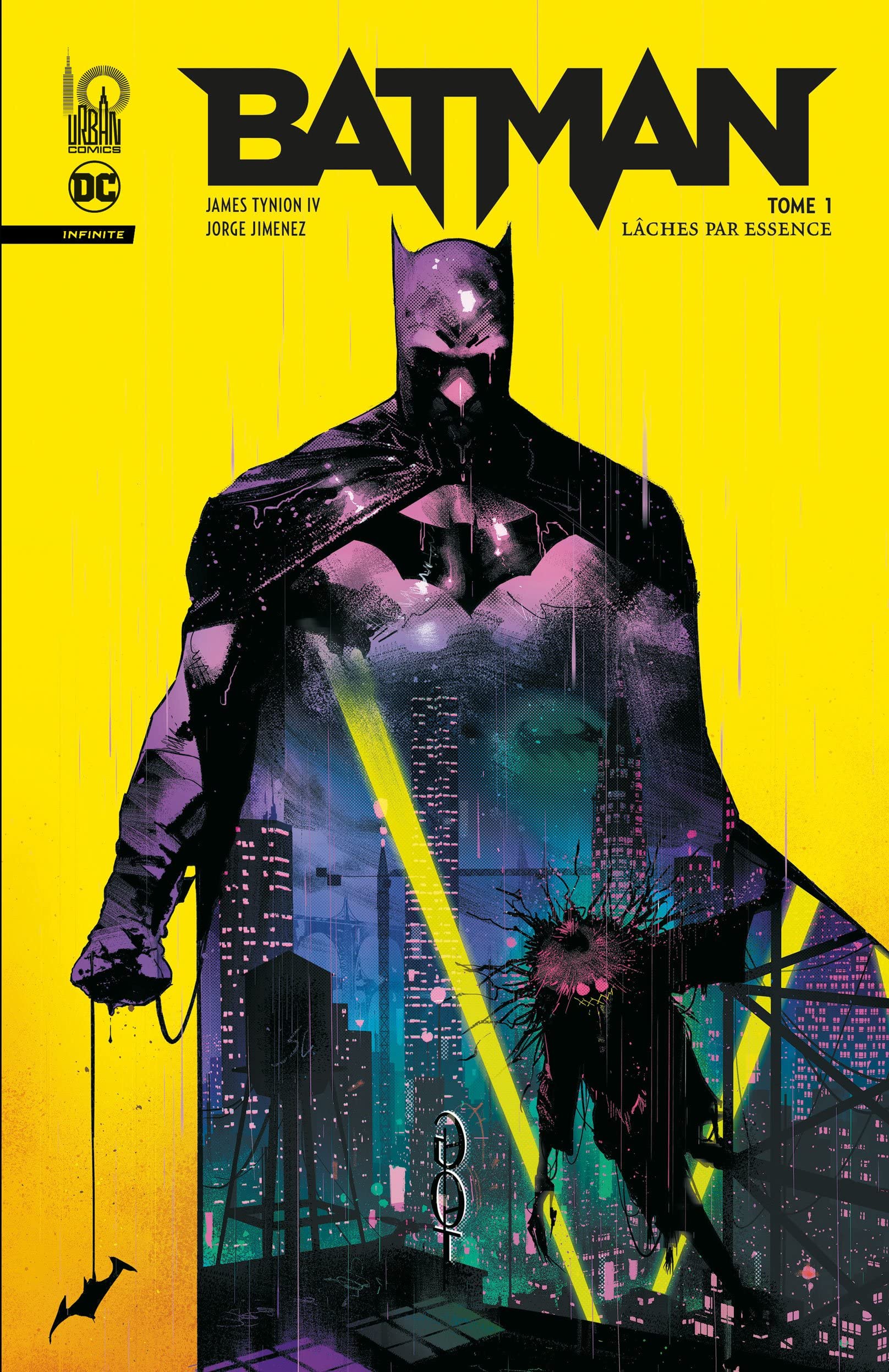 Batman Infinite book cover 1