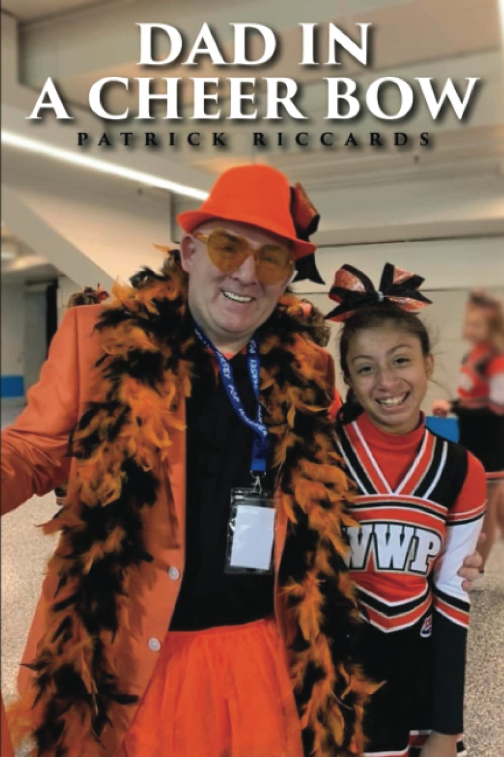 Dad in a Cheer Bow