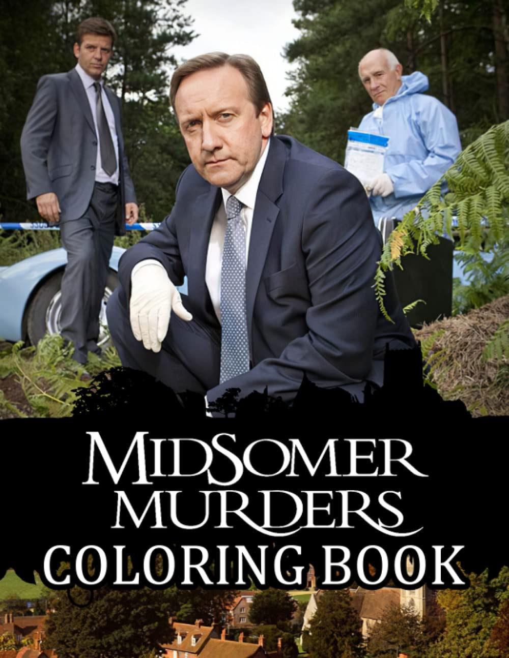Midsomer Murders Coloring Book: An Interesting Coloring Book With Many ...