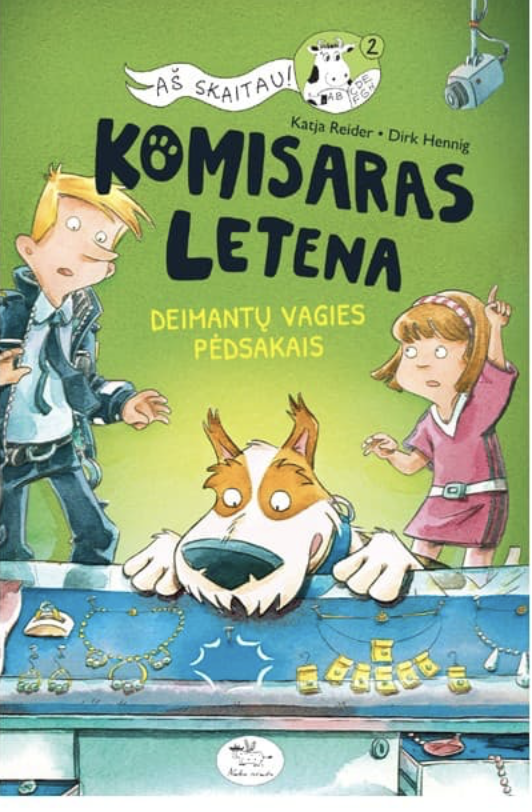 Komisaras Letena. Deimantų vagies pėdsakais book cover