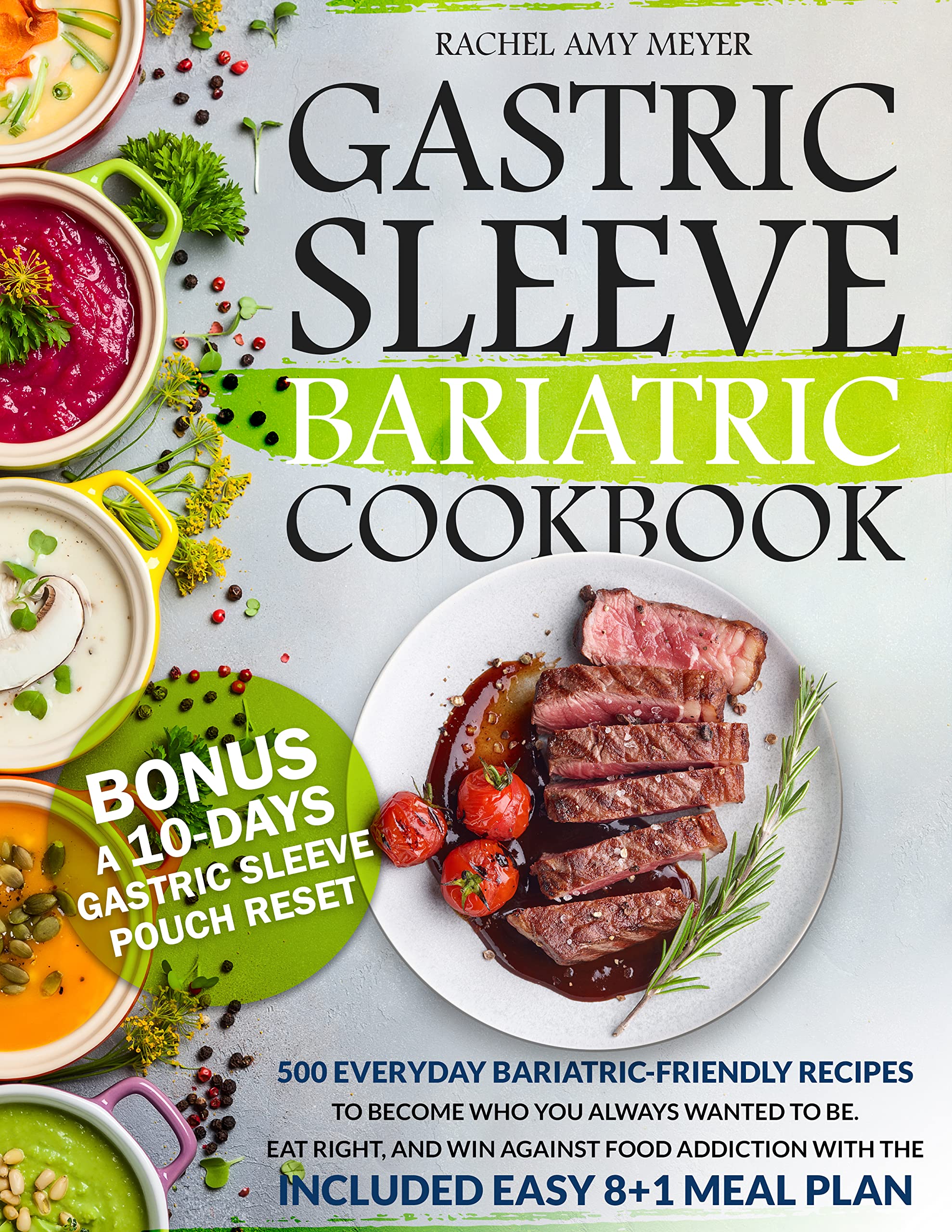 Gastric Sleeve Bariatric Cookbook 500 Everyday BariatricFriendly