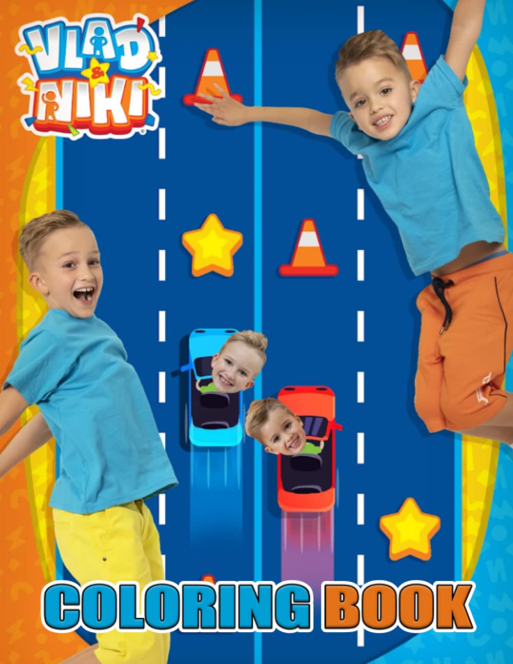 Vlad & Niki Coloring Book: A Fabulous Coloring Book For Fans of All