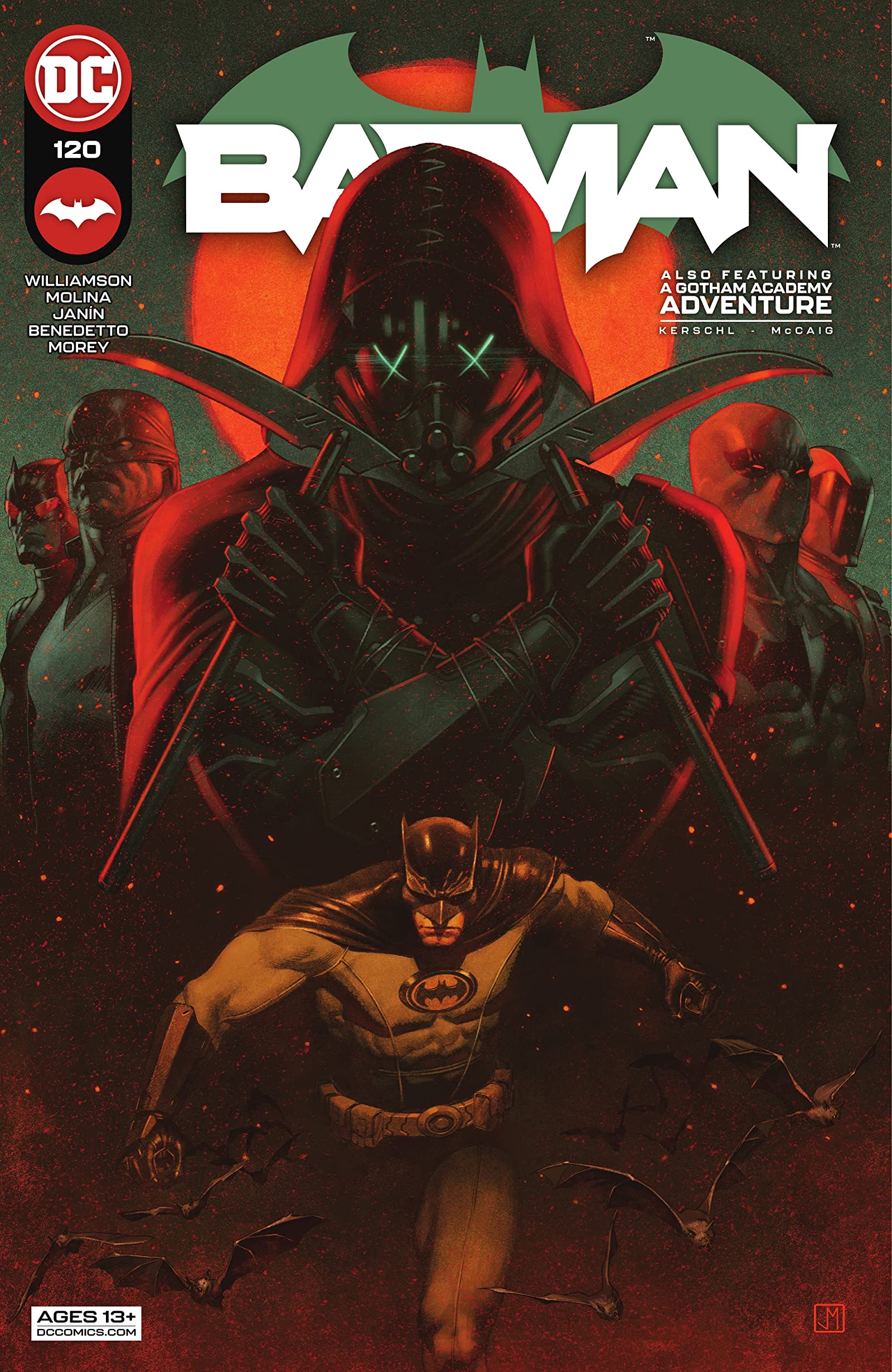 Batman (2016-) #120 book cover