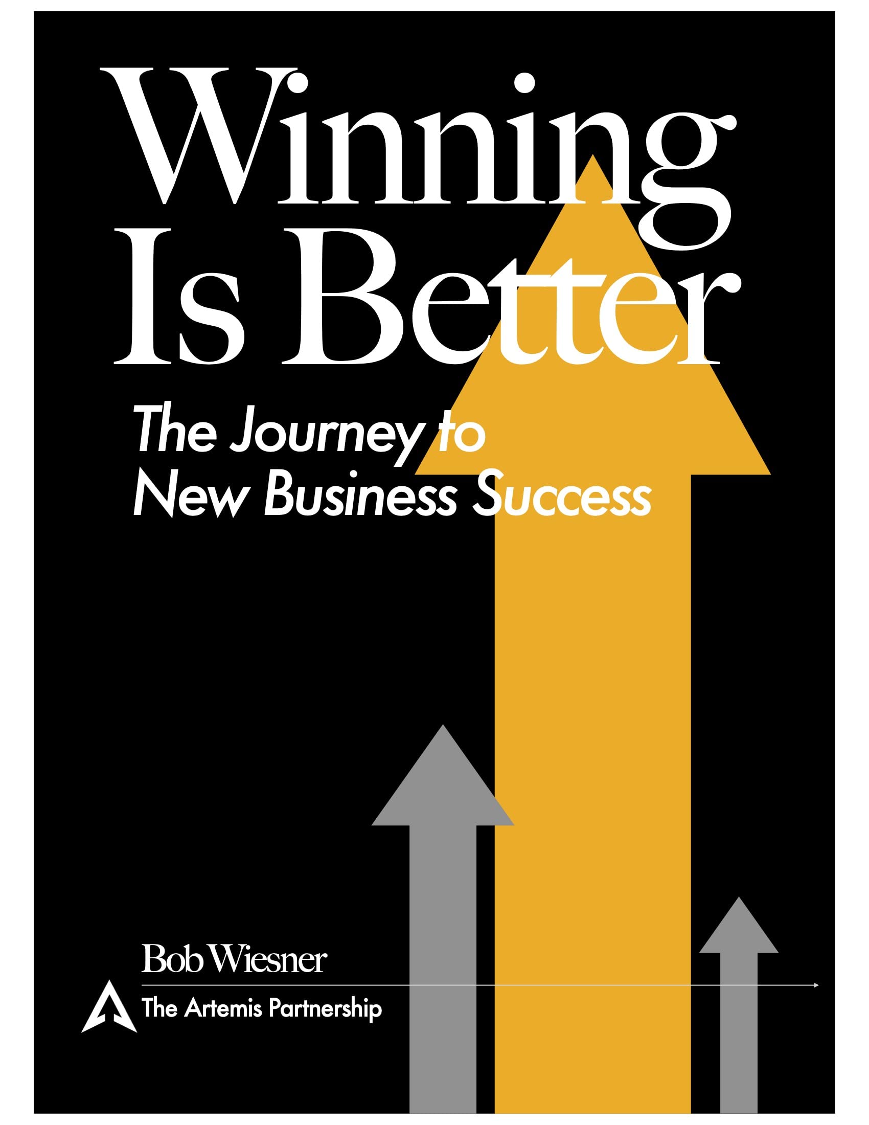 Winning is Better The Journey to New Business Success by Bob Wiesner