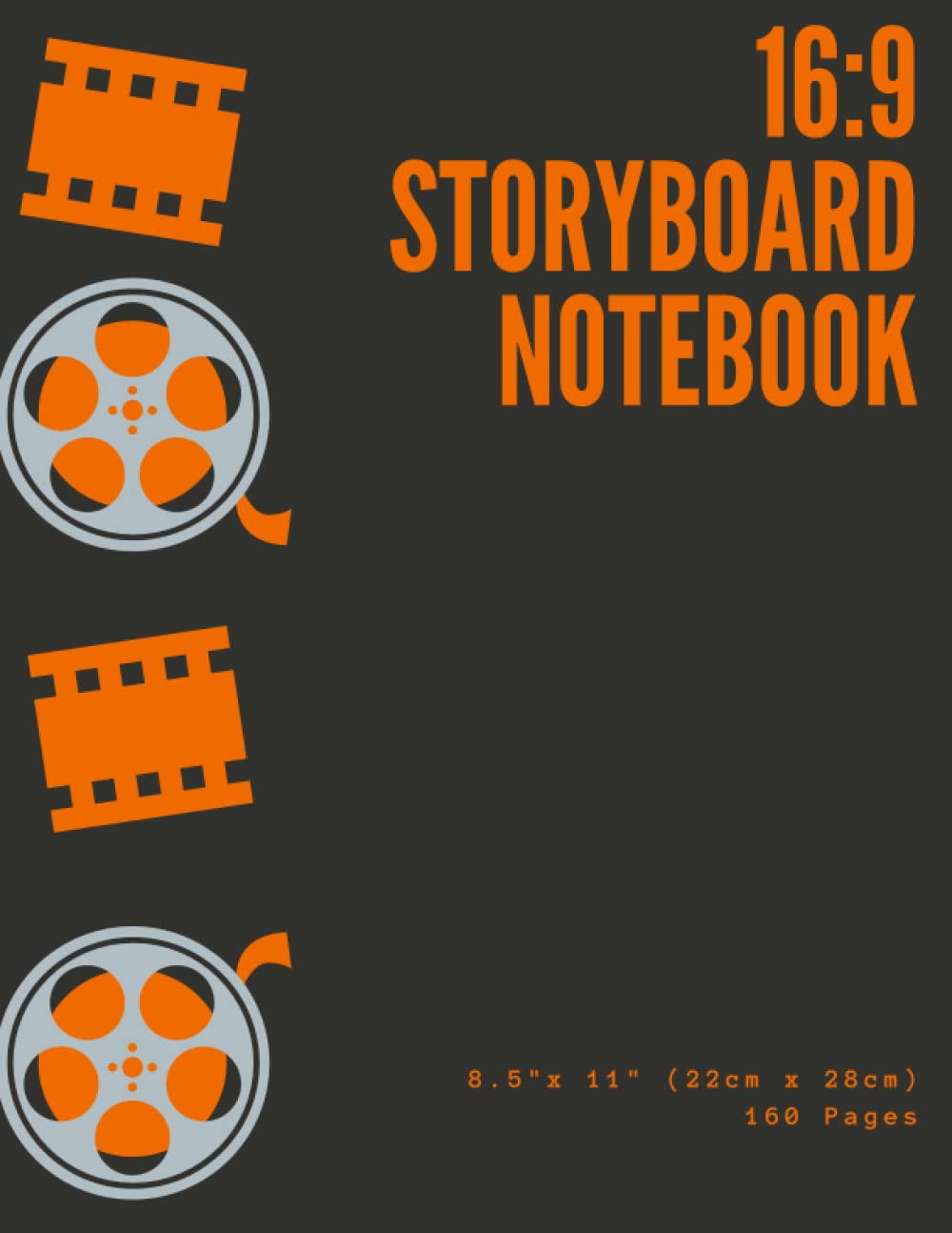 Storyboard Notebook Blank 169 Storyboard Plotbook for Screenwriting