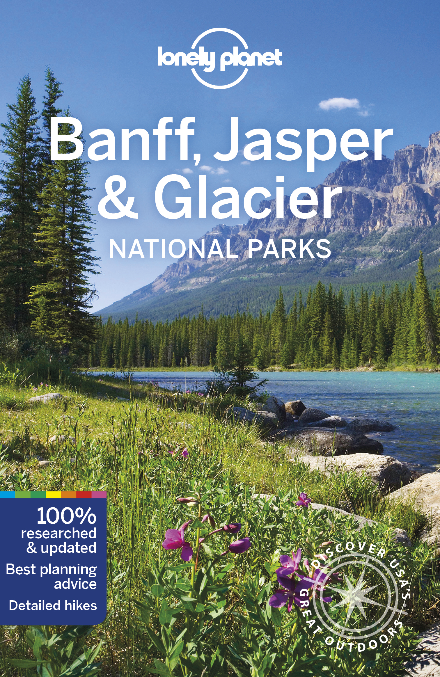 Lonely Planet Banff, Jasper and Glacier National Parks book cover