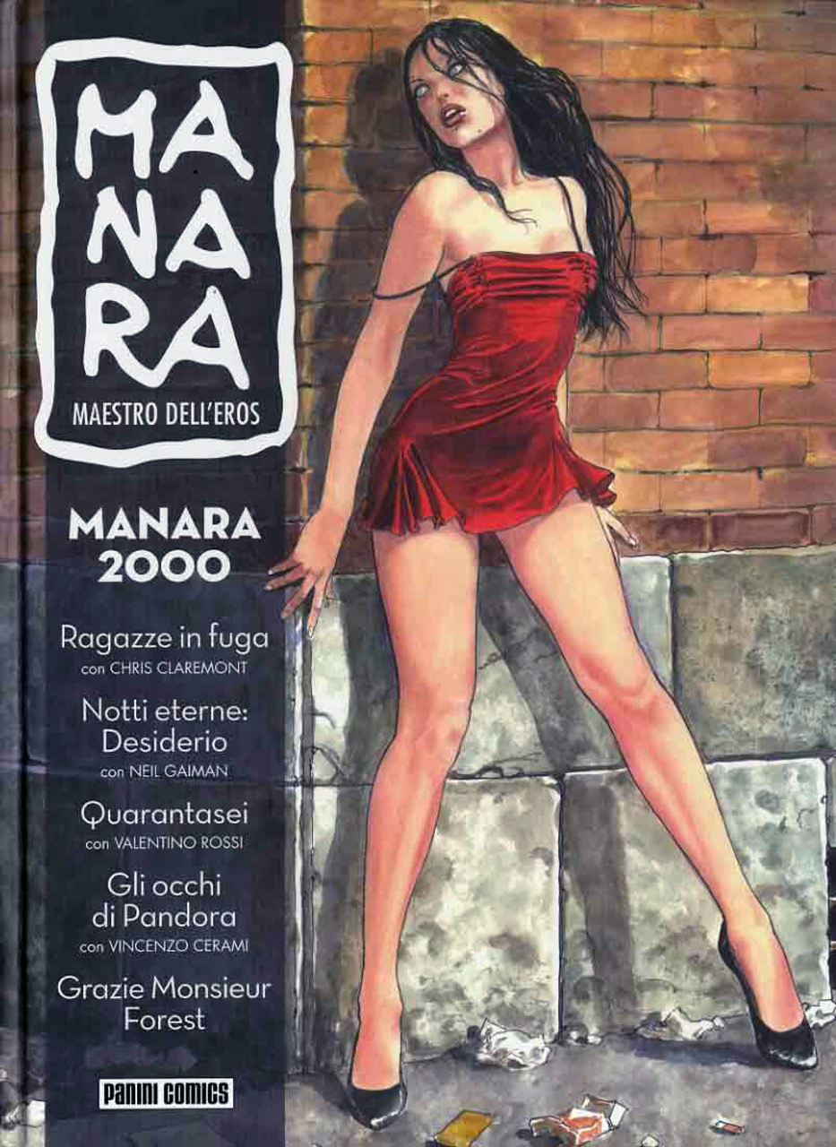 Manara 2000 - Manara maestro dell'eros, 9 book cover