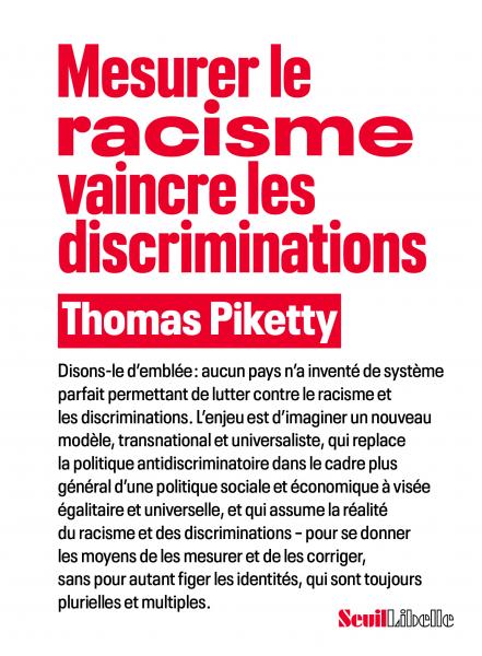 Mesurer le racisme, vaincre les discriminations book cover