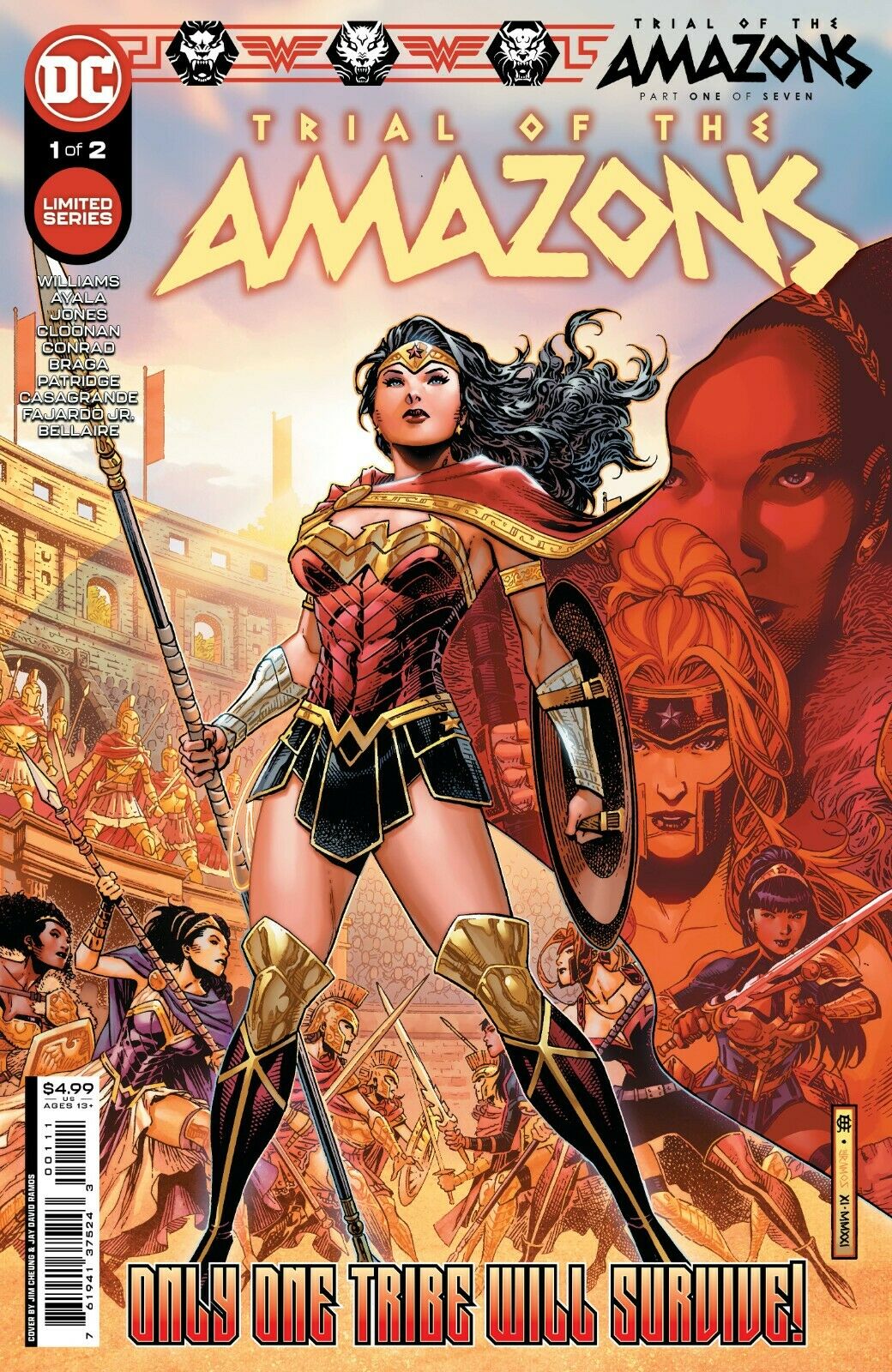 Trial of the Amazons (2022) #1 book cover