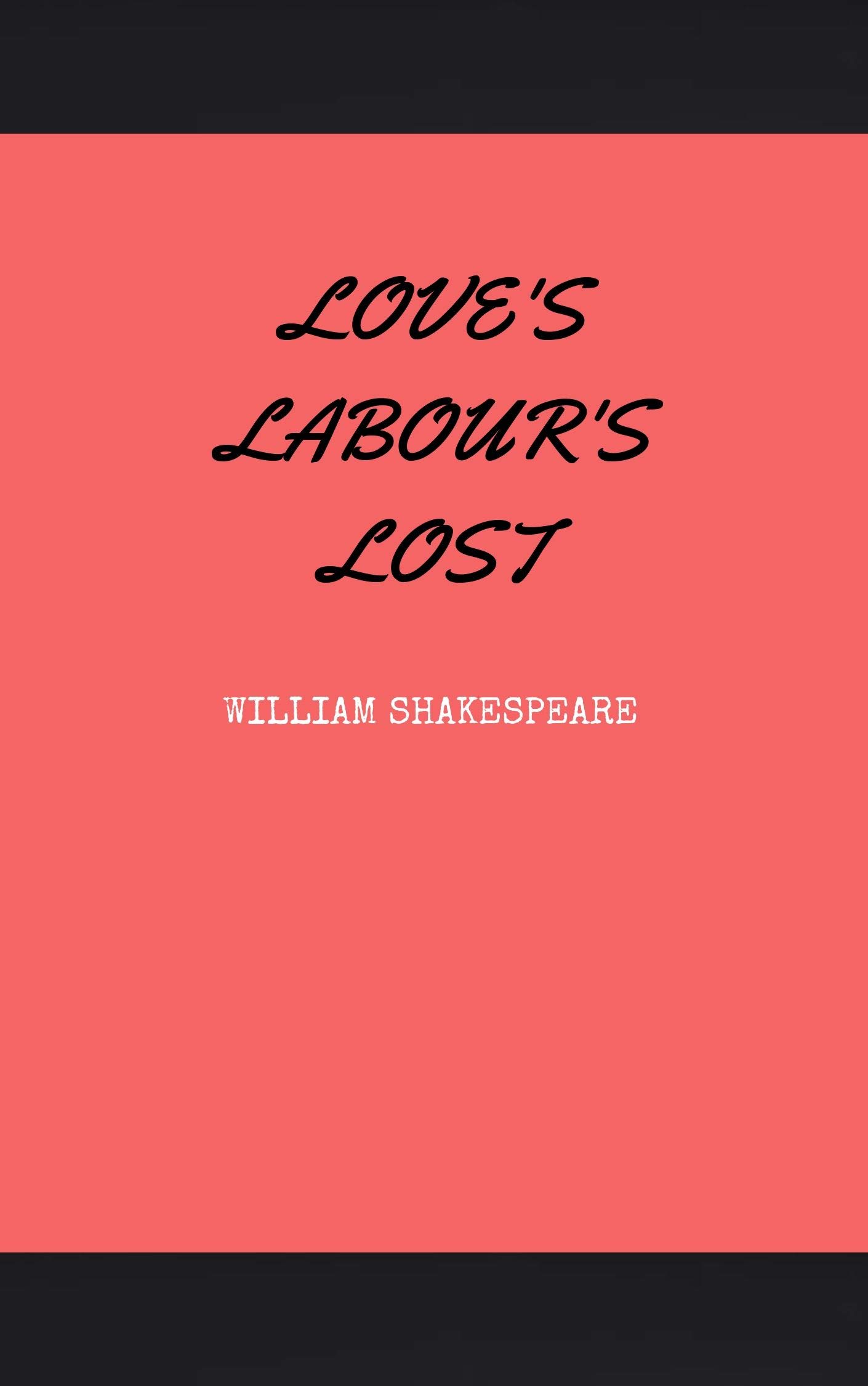 Love's Labor's Lost book cover