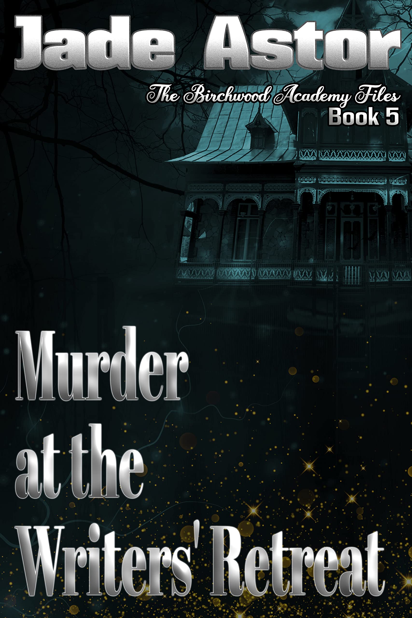 Murder at the Writers' Retreat book cover