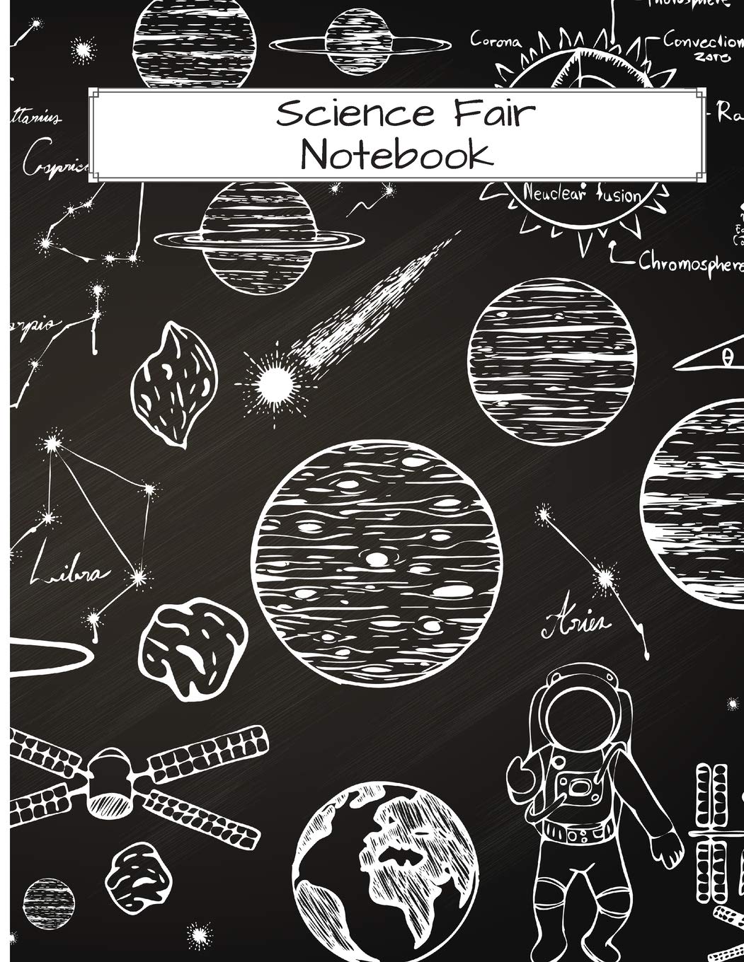 Science Fair Notebook Scientific Project Journal & Record Book Lab