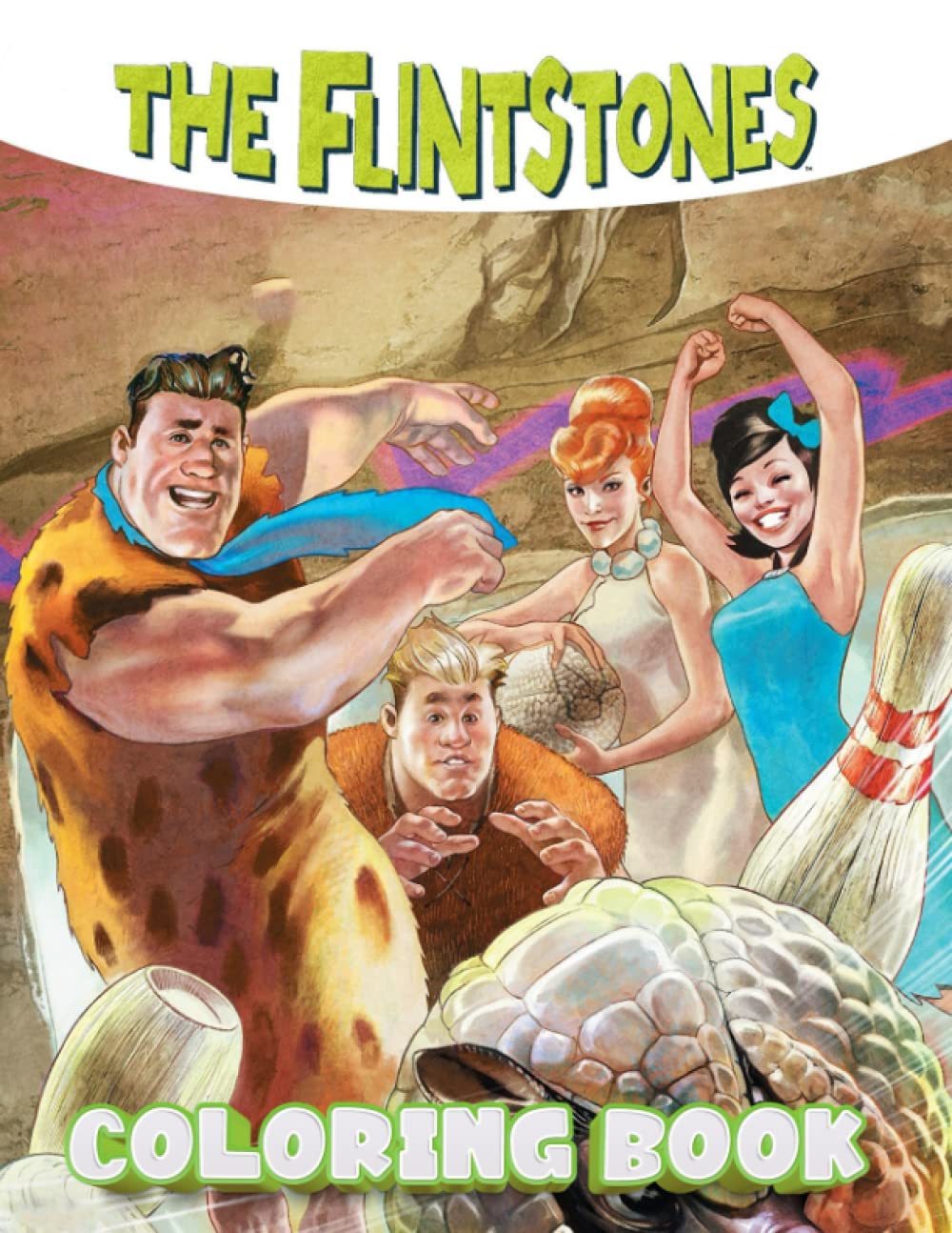 The Flintstones Coloring Book: Amazing gift for All Ages and Fans with ...