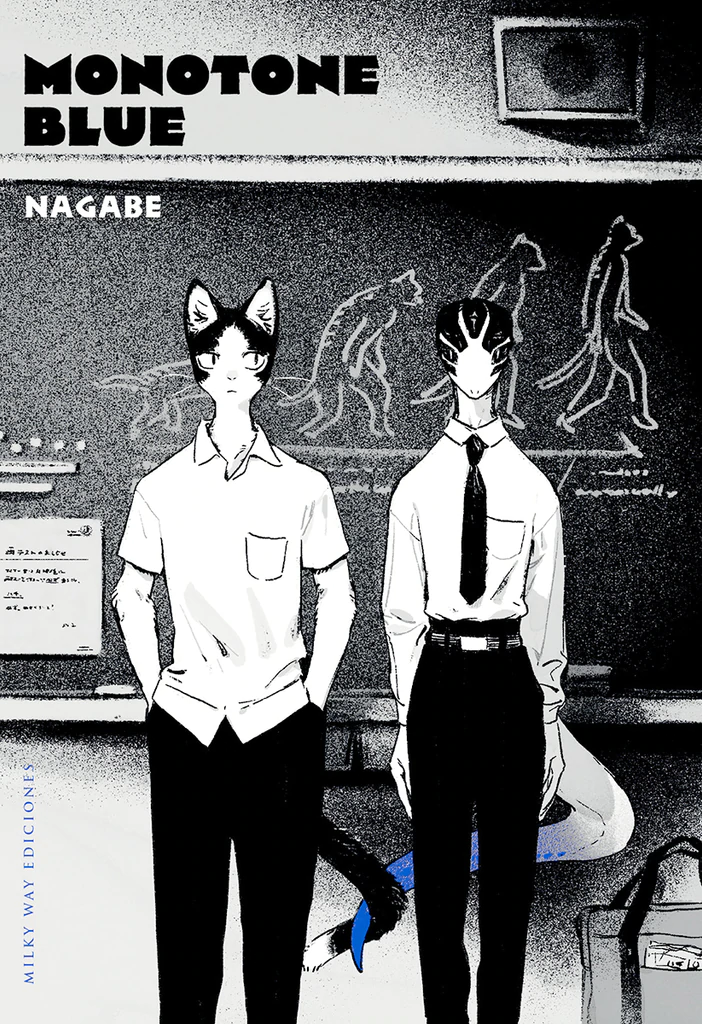 Monotone Blue book cover