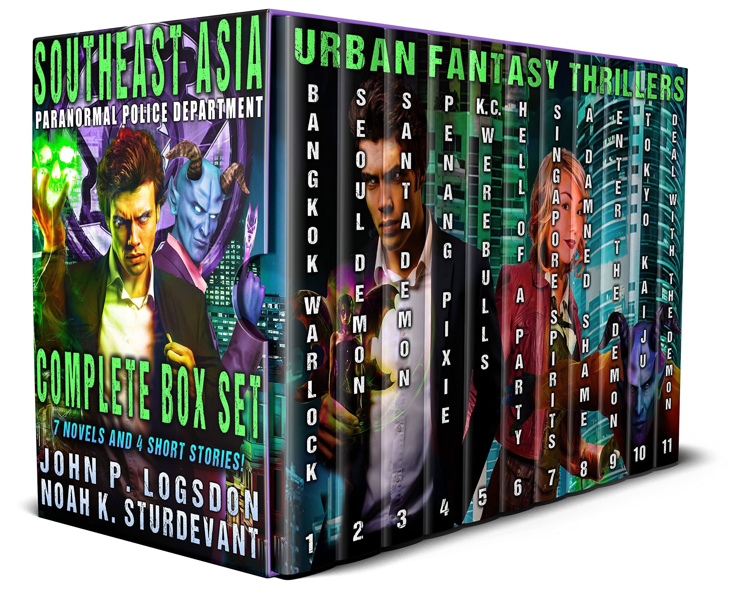 Southeast Asia Paranormal Police Department Complete Box Set