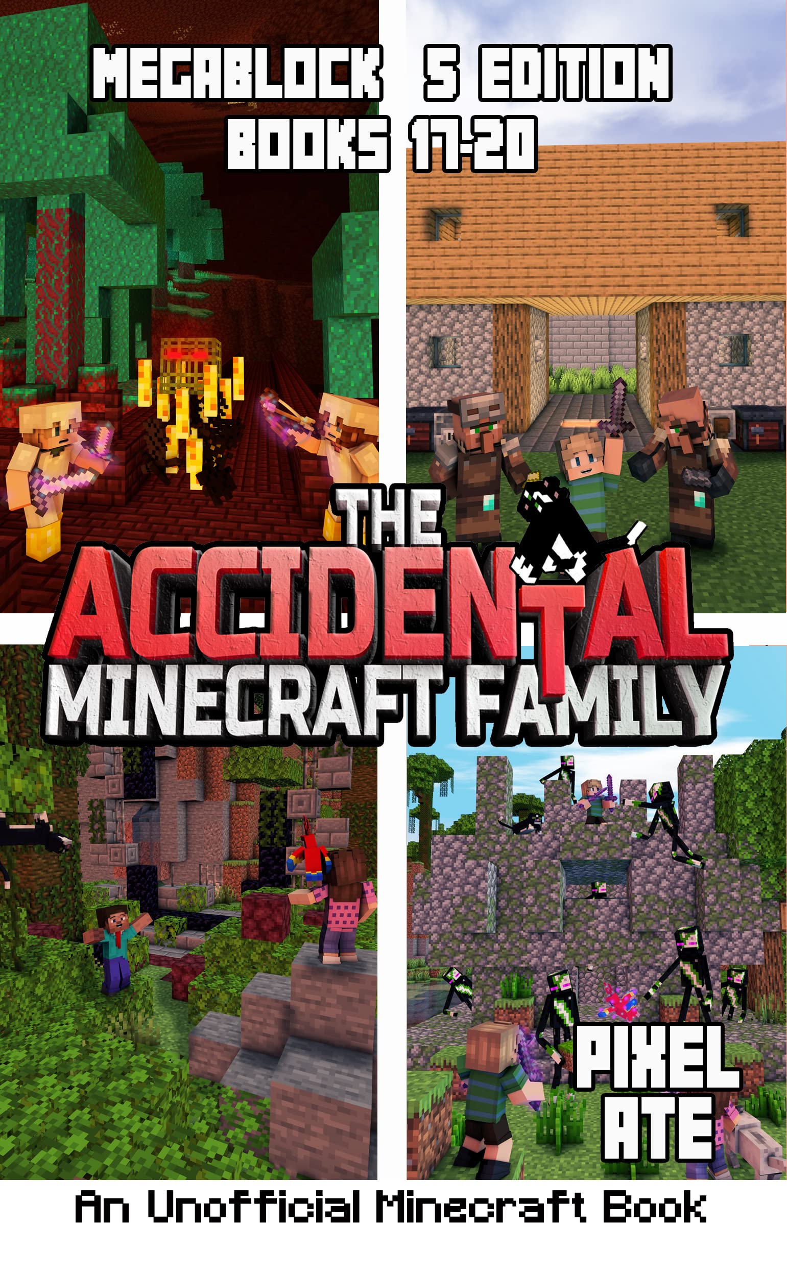 The Accidental Minecraft Family: MegaBlock 5 Edition (Books 17-20)