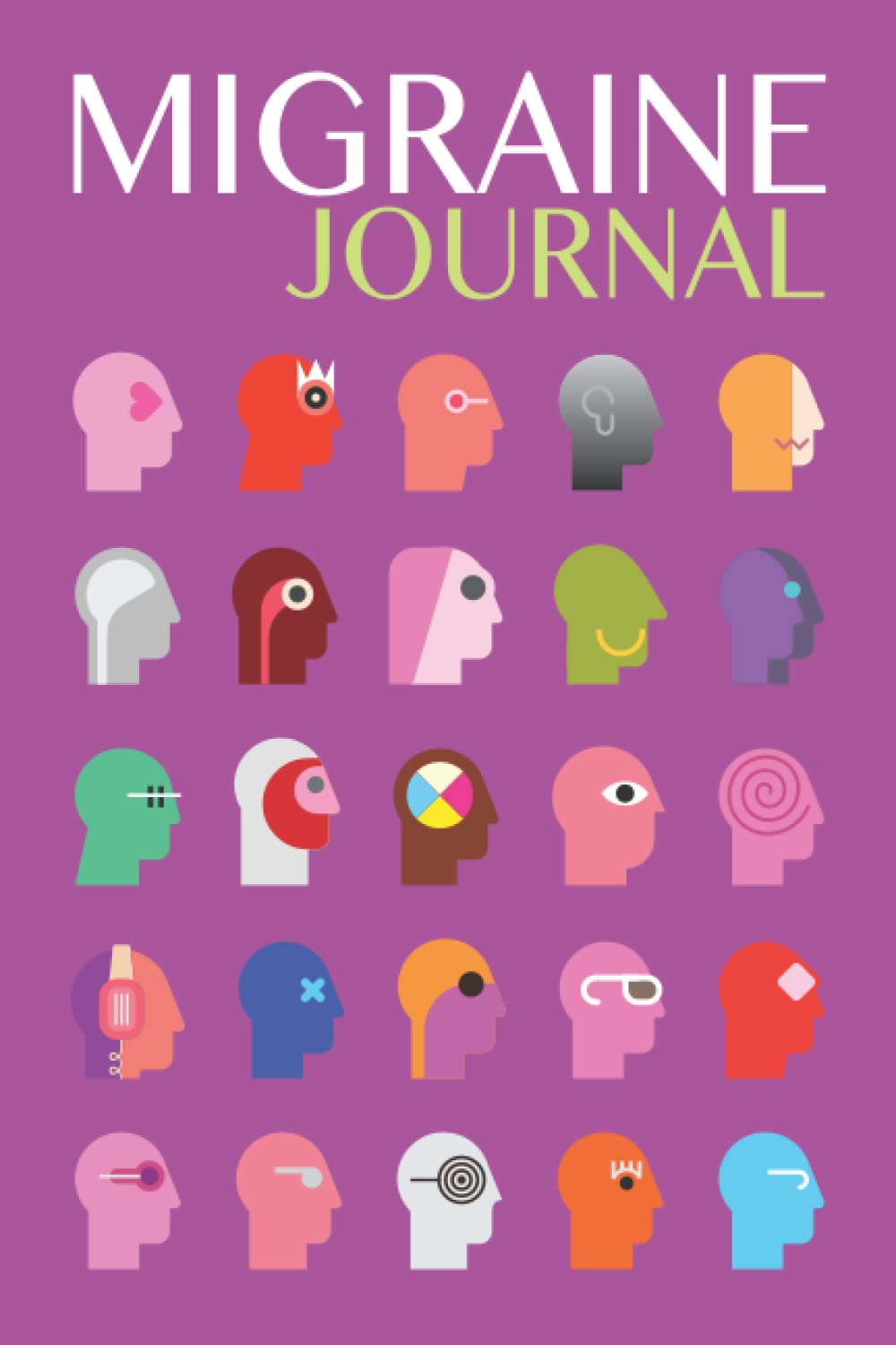 Migraine Journal Headache logbook, journal, and diary to track chronic