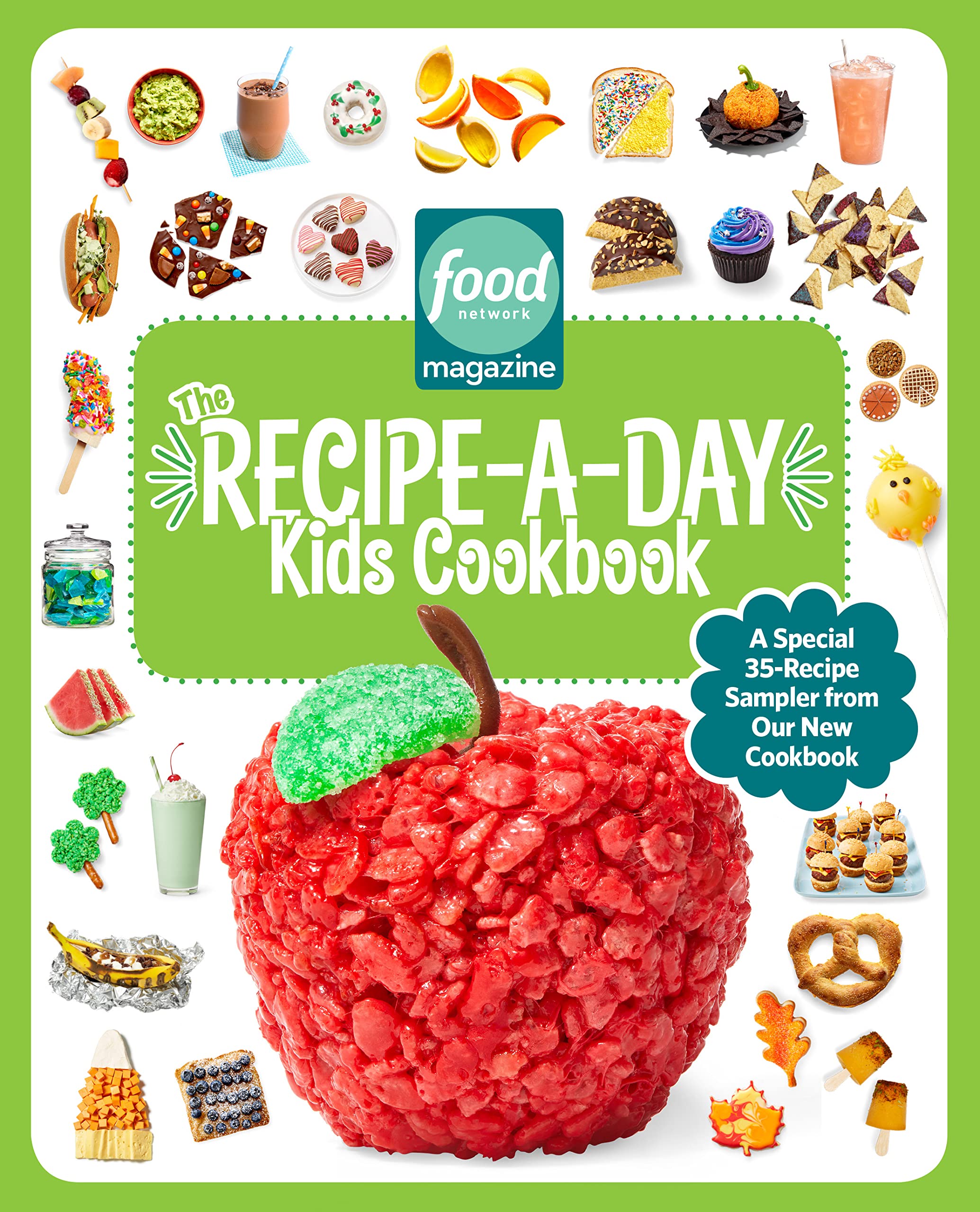 Food Network Magazine Recipe-a-Day Kids Cookbook 35-Recipe Sampler!