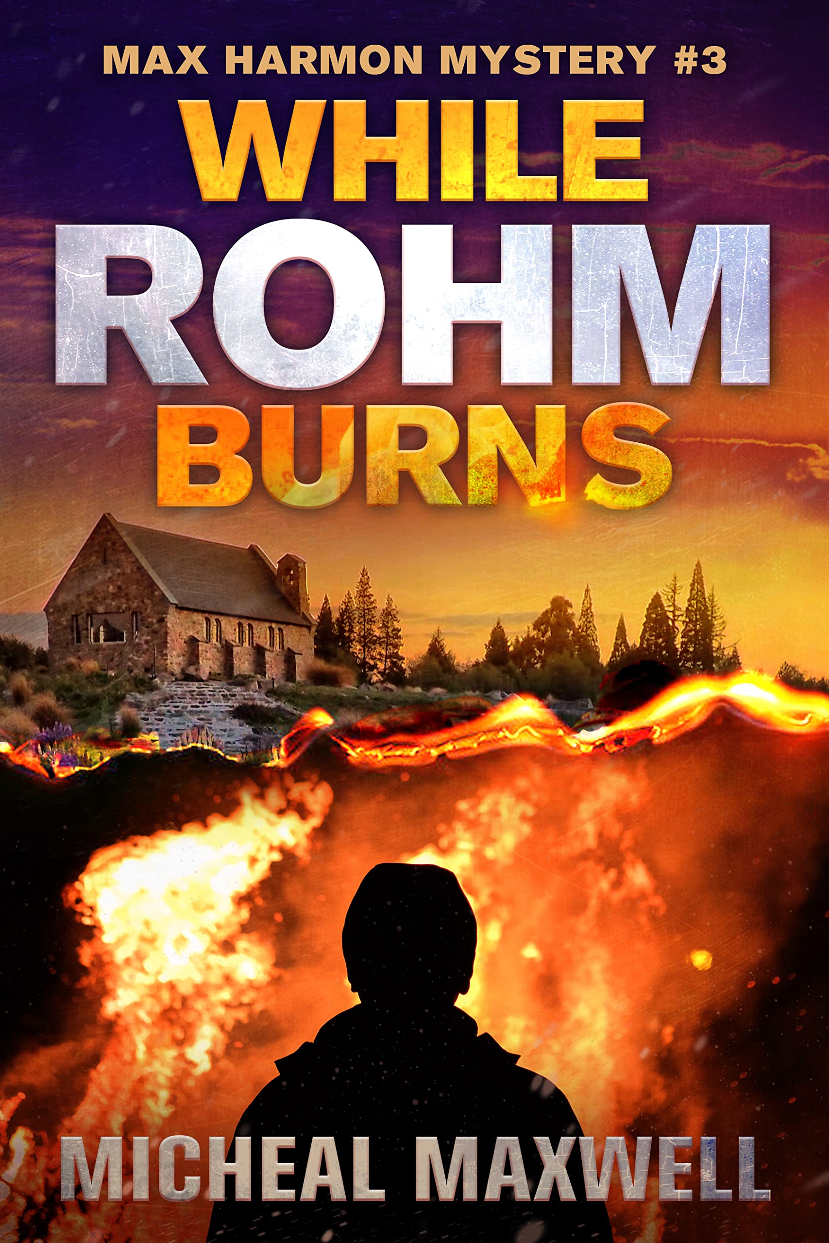 While Rohm Burns book cover