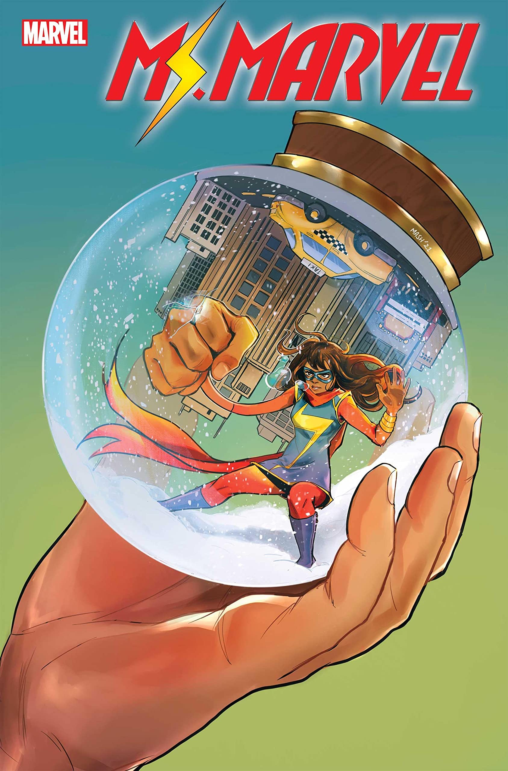 Ms. Marvel: Beyond the Limit book cover 3