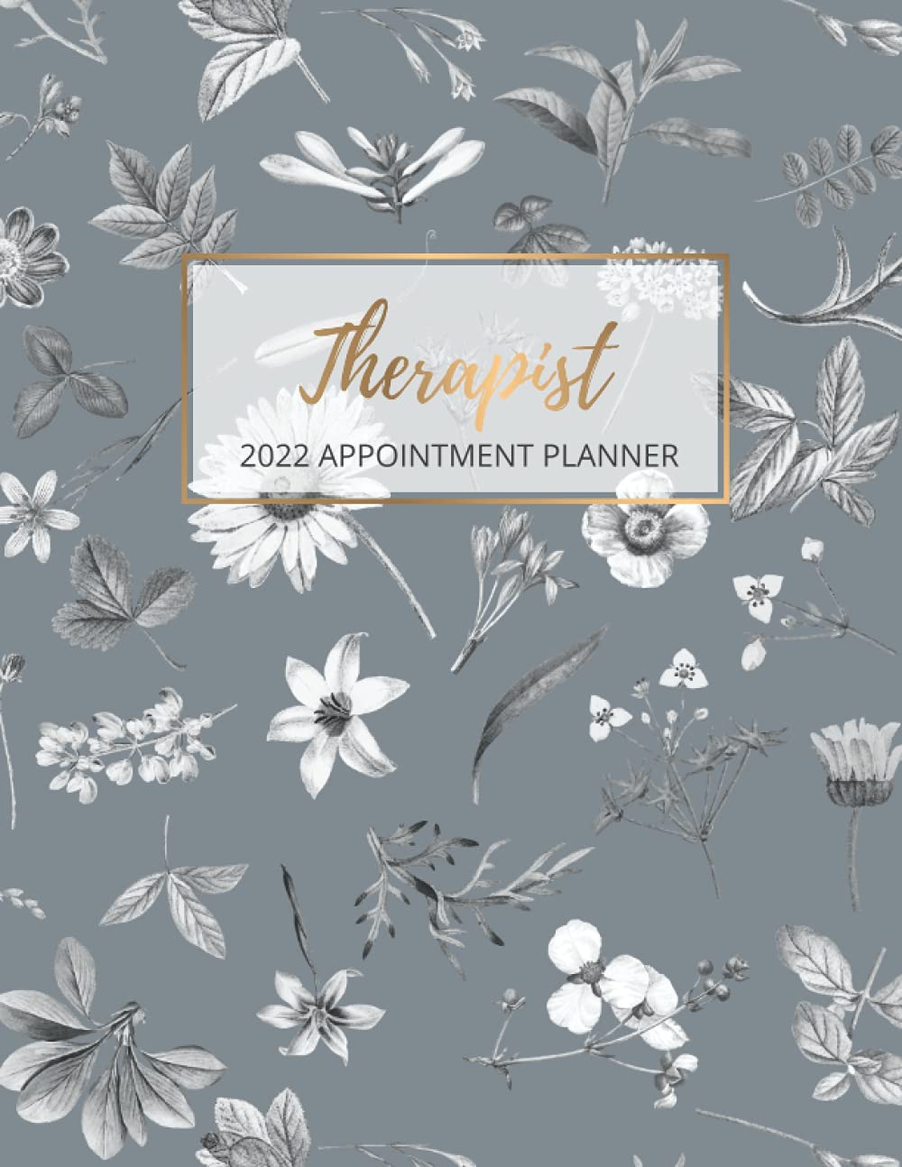 2022 Therapist Planner Daily Appointment Time Blocking Planner 52